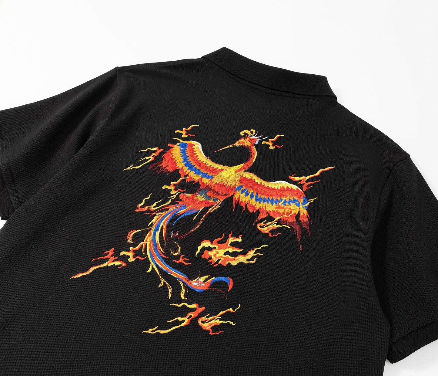 Flying Phoenix Embroidery Polo - Concordia Style Boutique