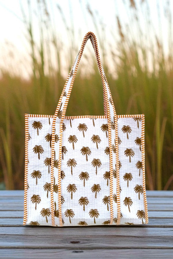 SC - ETA 8/29 - Palm Sunset Tote Bag