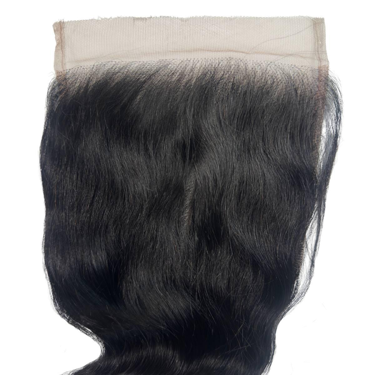 Jet Black Body Wave 6x6 HD Lace Human Hair Closure