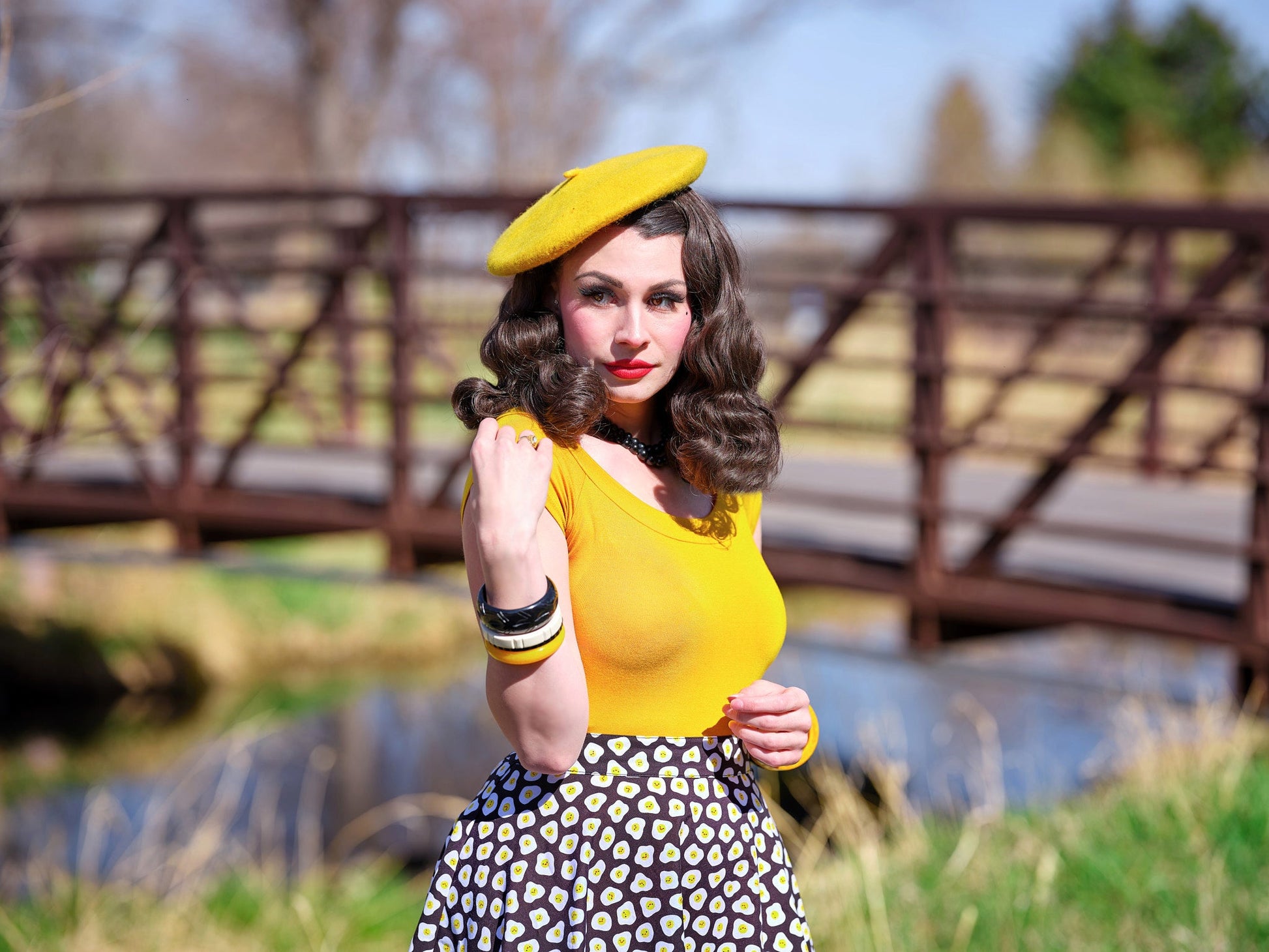 Sunny Side Up Skater Skirt - Concordia Style Boutique