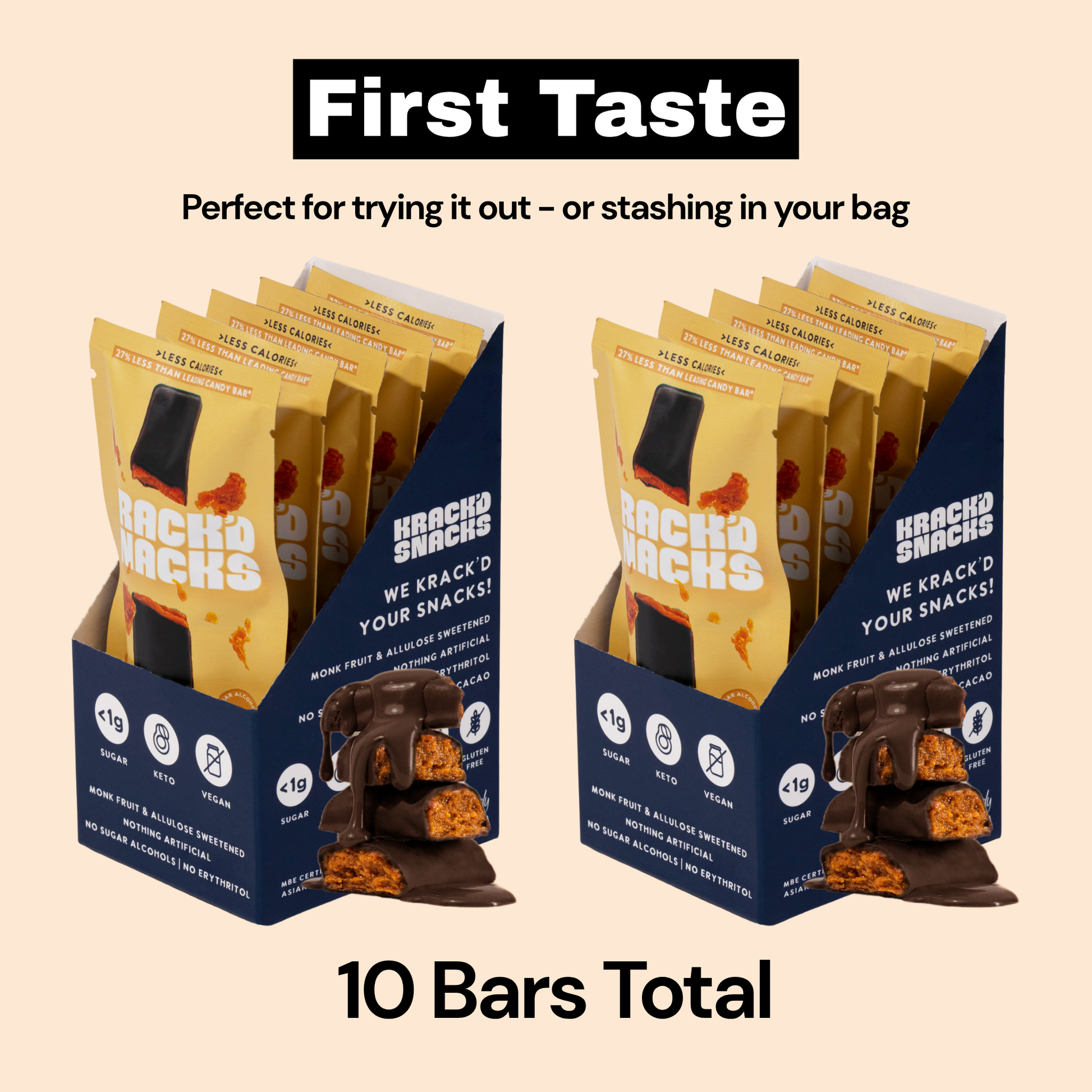 Dark Chocolate Peanut Butter Caramel Crunch (Keto | Vegan) - Concordia Style Boutique