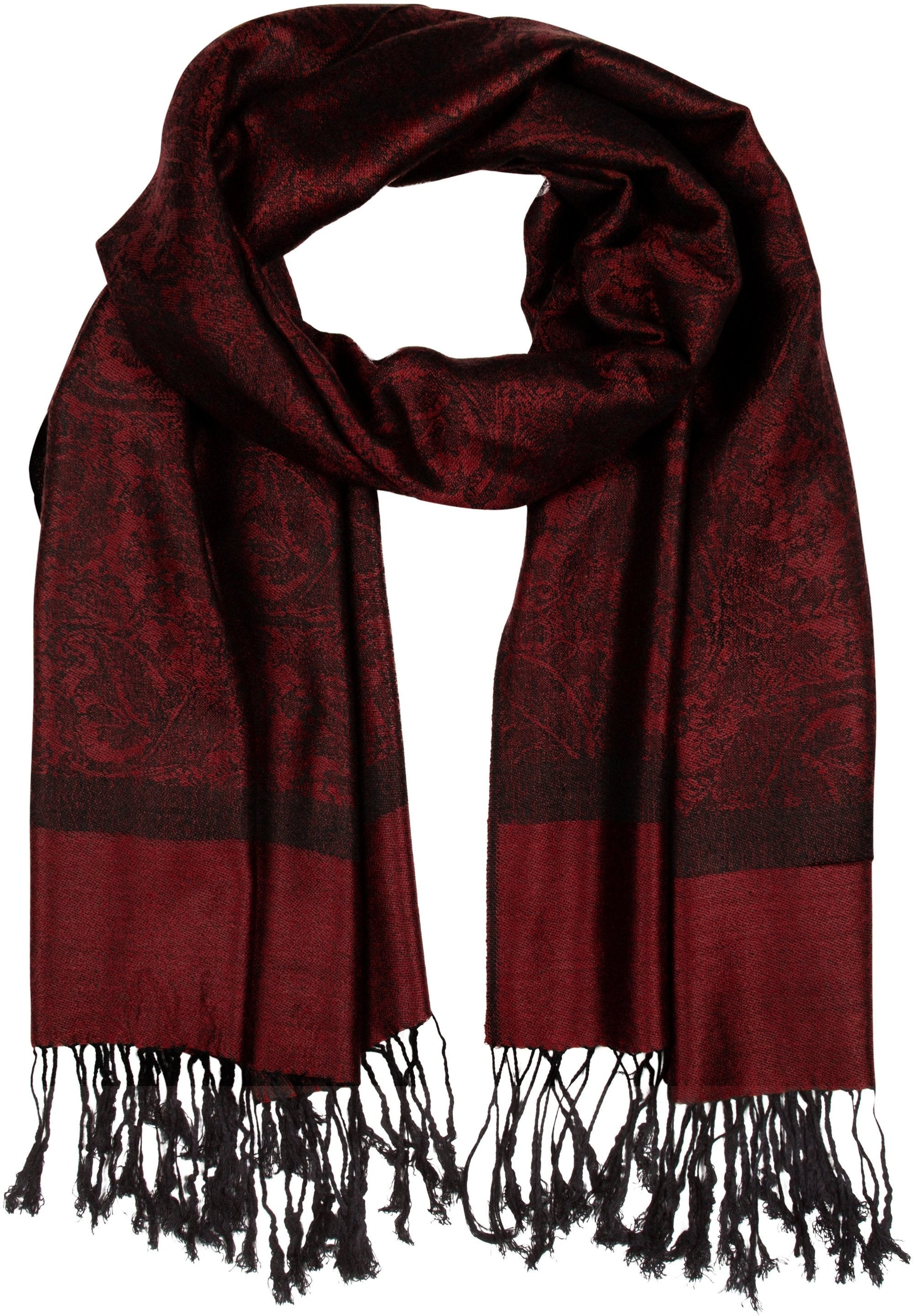 Sakkas 70" x 28" Paisley Self-Design Pashmina Shawl / Wrap / Stole - Premium scarf from Sakkas Store - Just $15.98! Shop now at Concordia Style Boutique