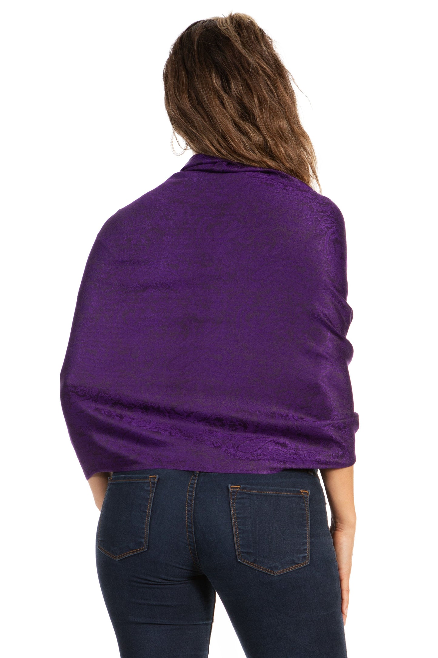Sakkas 70" x 28" Paisley Self-Design Pashmina Shawl / Wrap / Stole - Premium scarf from Sakkas Store - Just $15.98! Shop now at Concordia Style Boutique