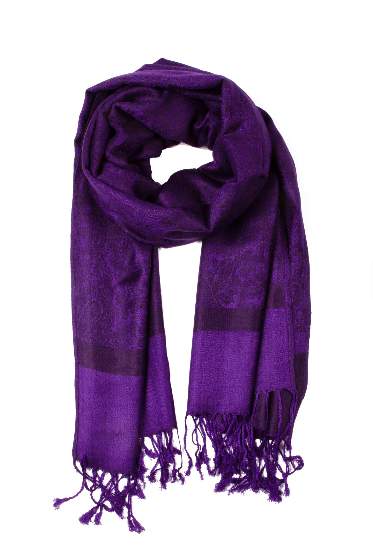 Sakkas 70" x 28" Paisley Self-Design Pashmina Shawl / Wrap / Stole - Premium scarf from Sakkas Store - Just $15.98! Shop now at Concordia Style Boutique