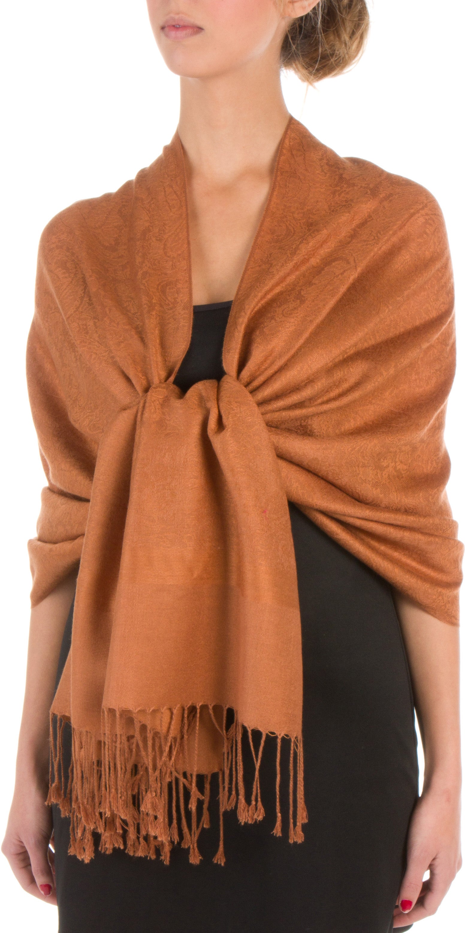 Sakkas 70" x 28" Paisley Self-Design Pashmina Shawl / Wrap / Stole - Premium scarf from Sakkas Store - Just $15.98! Shop now at Concordia Style Boutique