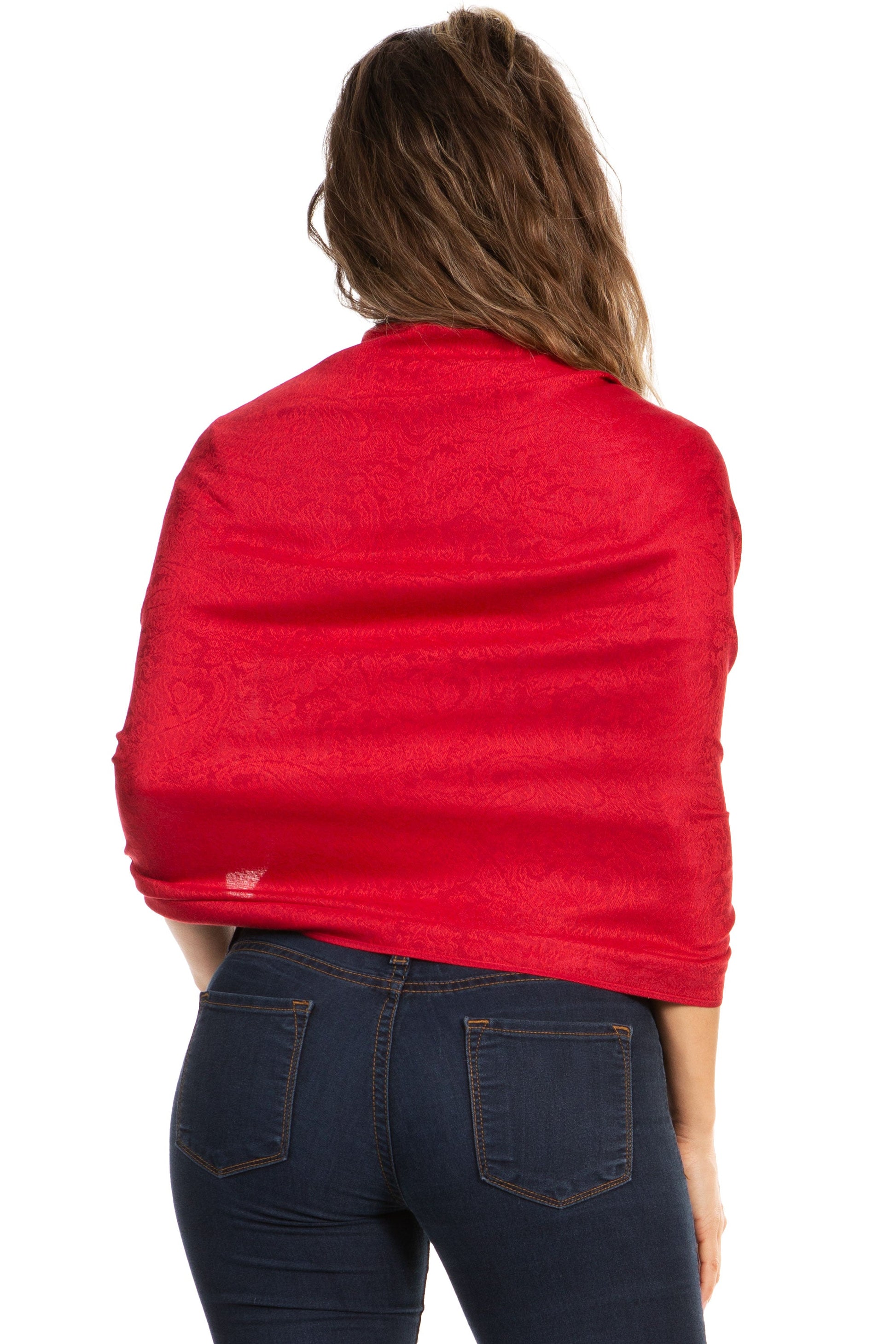 Sakkas 70" x 28" Paisley Self-Design Pashmina Shawl / Wrap / Stole - Premium scarf from Sakkas Store - Just $15.98! Shop now at Concordia Style Boutique