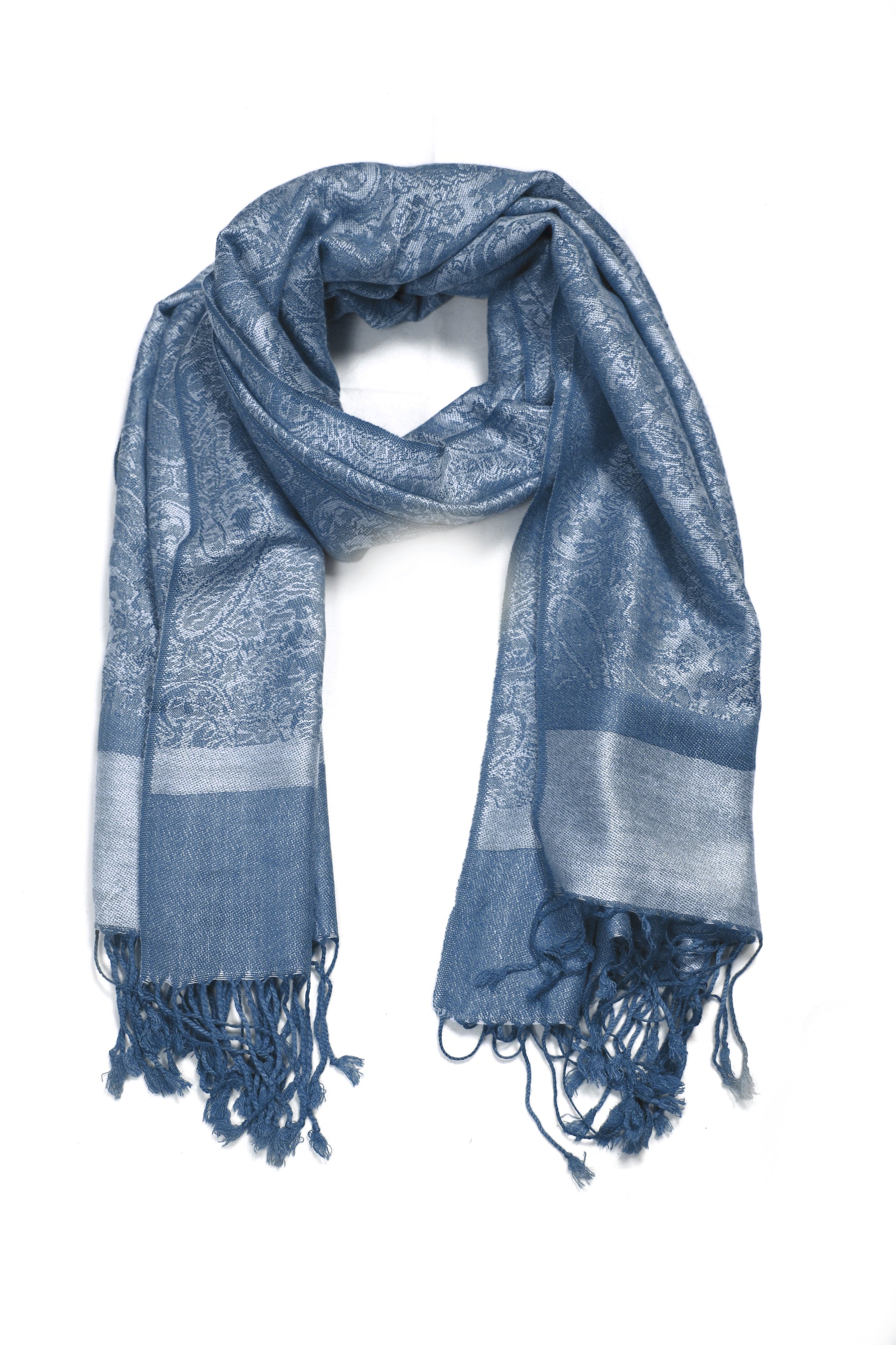 Sakkas 70" x 28" Paisley Self-Design Pashmina Shawl / Wrap / Stole - Premium scarf from Sakkas Store - Just $15.98! Shop now at Concordia Style Boutique