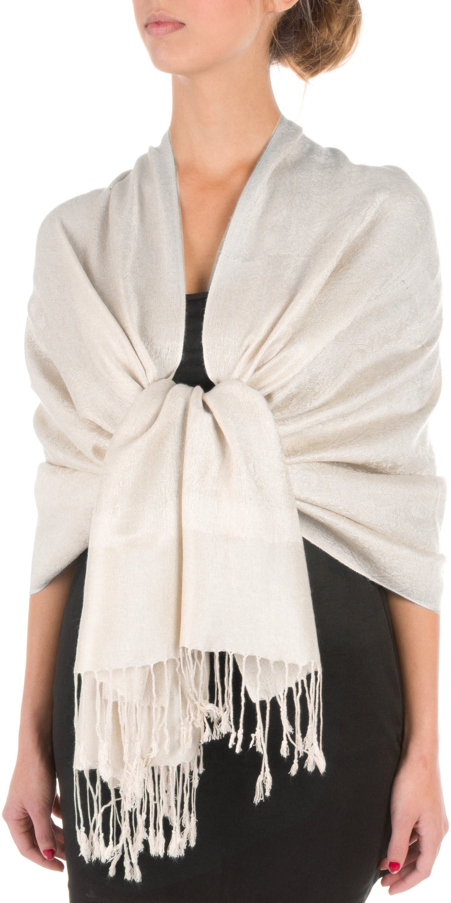 Sakkas 70" x 28" Paisley Self-Design Pashmina Shawl / Wrap / Stole - Premium scarf from Sakkas Store - Just $15.98! Shop now at Concordia Style Boutique