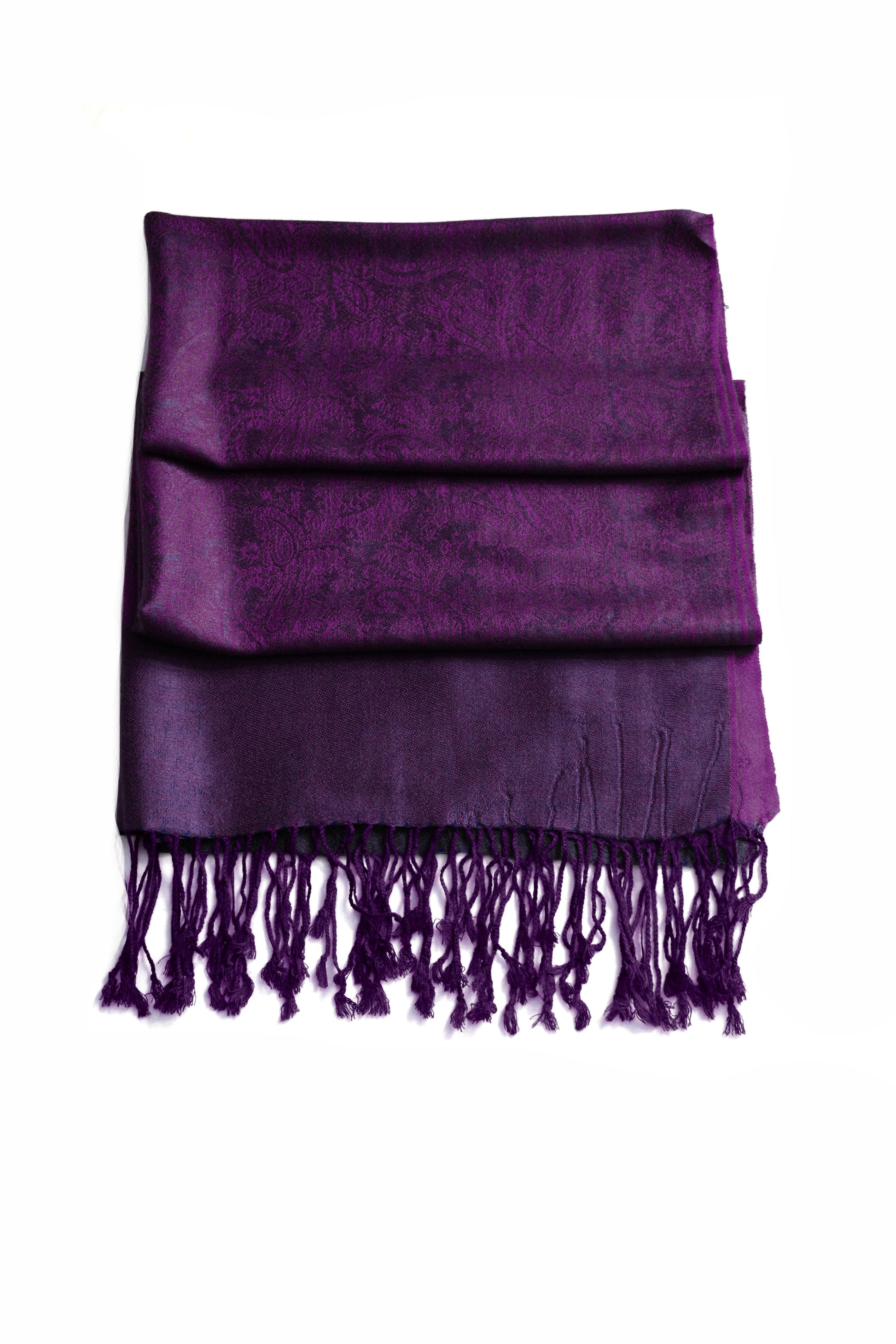 Sakkas 70" x 28" Paisley Self-Design Pashmina Shawl / Wrap / Stole - Premium scarf from Sakkas Store - Just $15.98! Shop now at Concordia Style Boutique