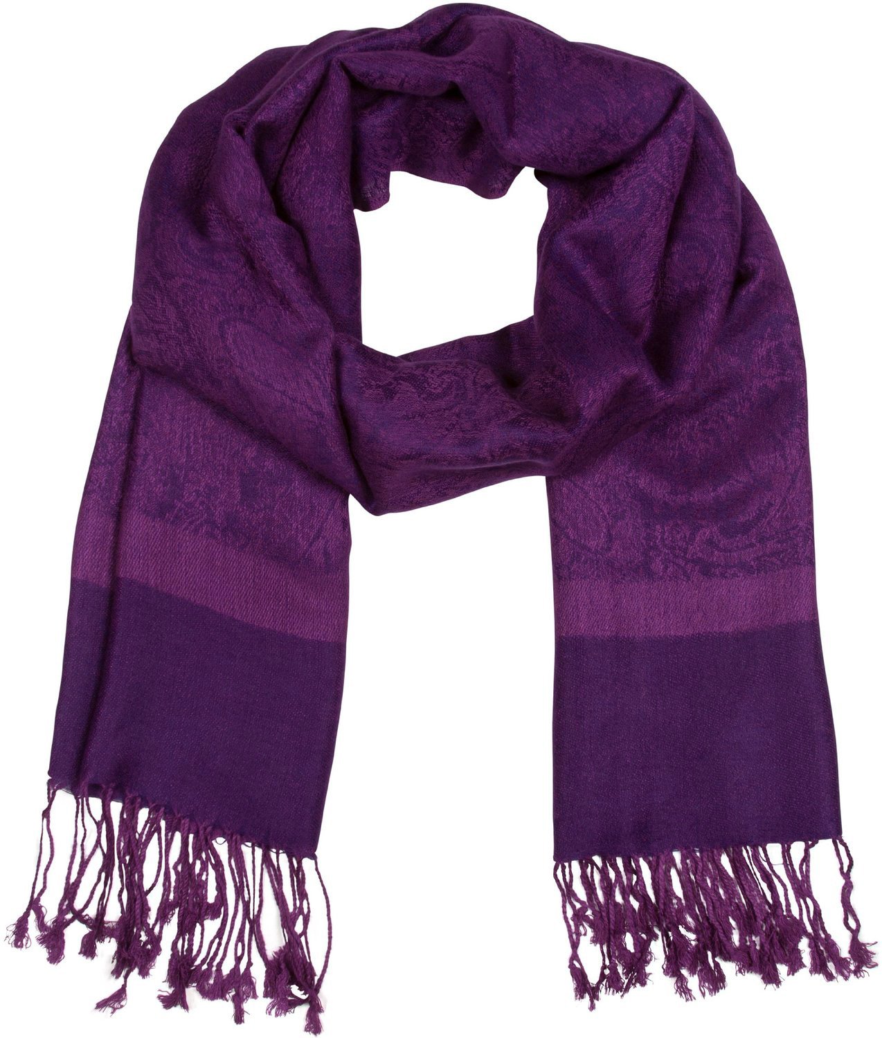Sakkas 70" x 28" Paisley Self-Design Pashmina Shawl / Wrap / Stole - Premium scarf from Sakkas Store - Just $15.98! Shop now at Concordia Style Boutique
