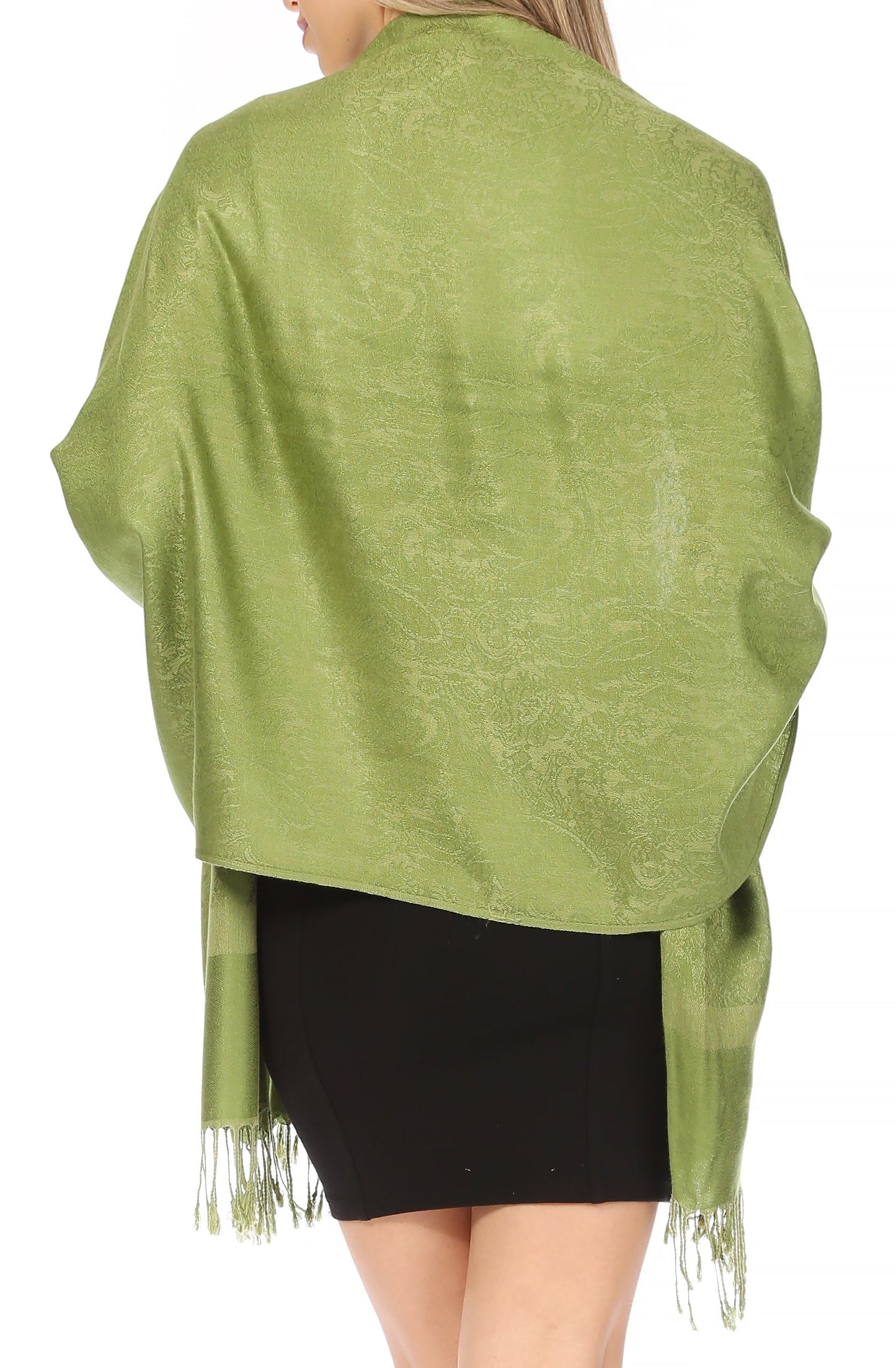 Sakkas 70" x 28" Paisley Self-Design Pashmina Shawl / Wrap / Stole - Premium scarf from Sakkas Store - Just $15.98! Shop now at Concordia Style Boutique