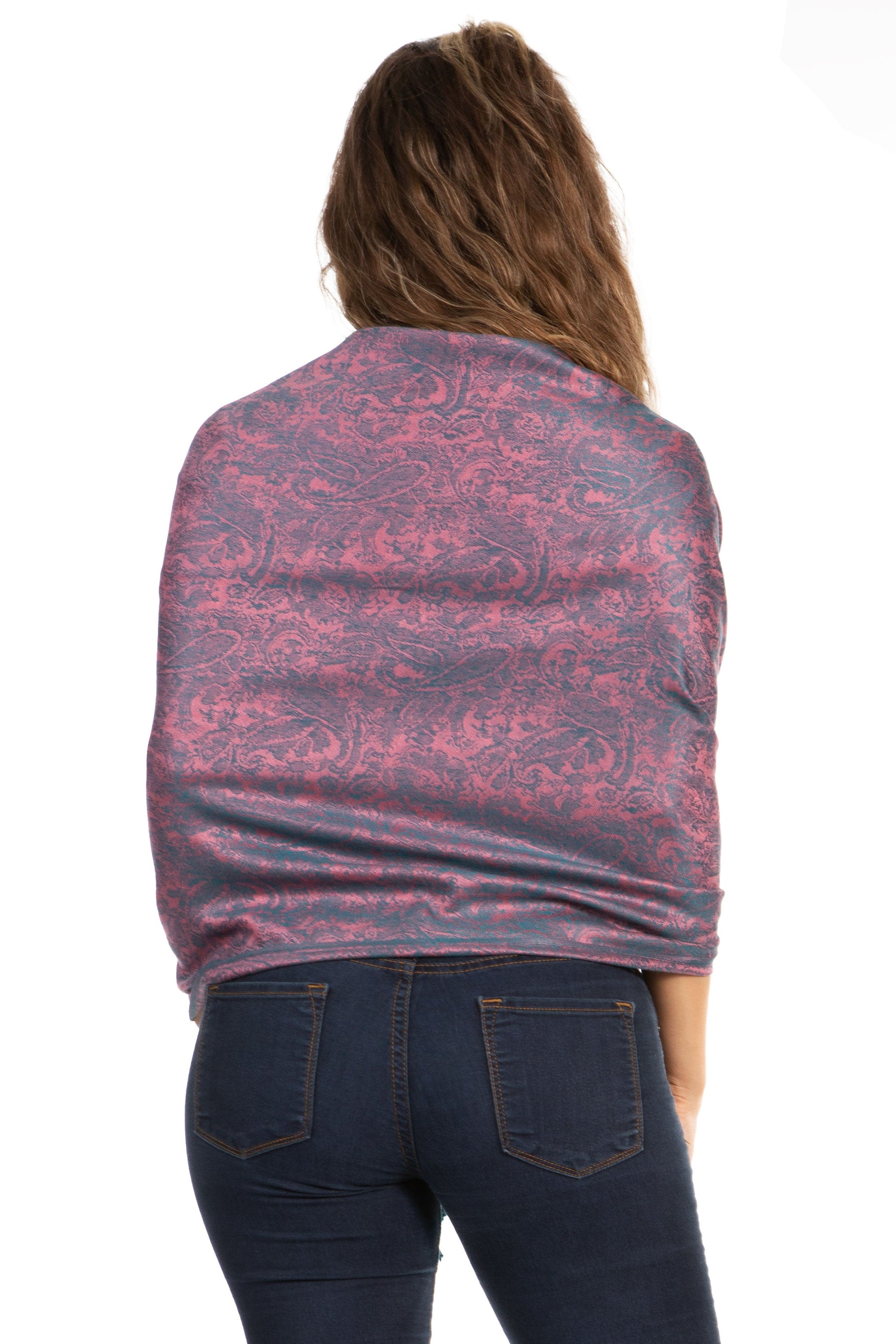 Sakkas 70" x 28" Paisley Self-Design Pashmina Shawl / Wrap / Stole - Premium scarf from Sakkas Store - Just $15.98! Shop now at Concordia Style Boutique
