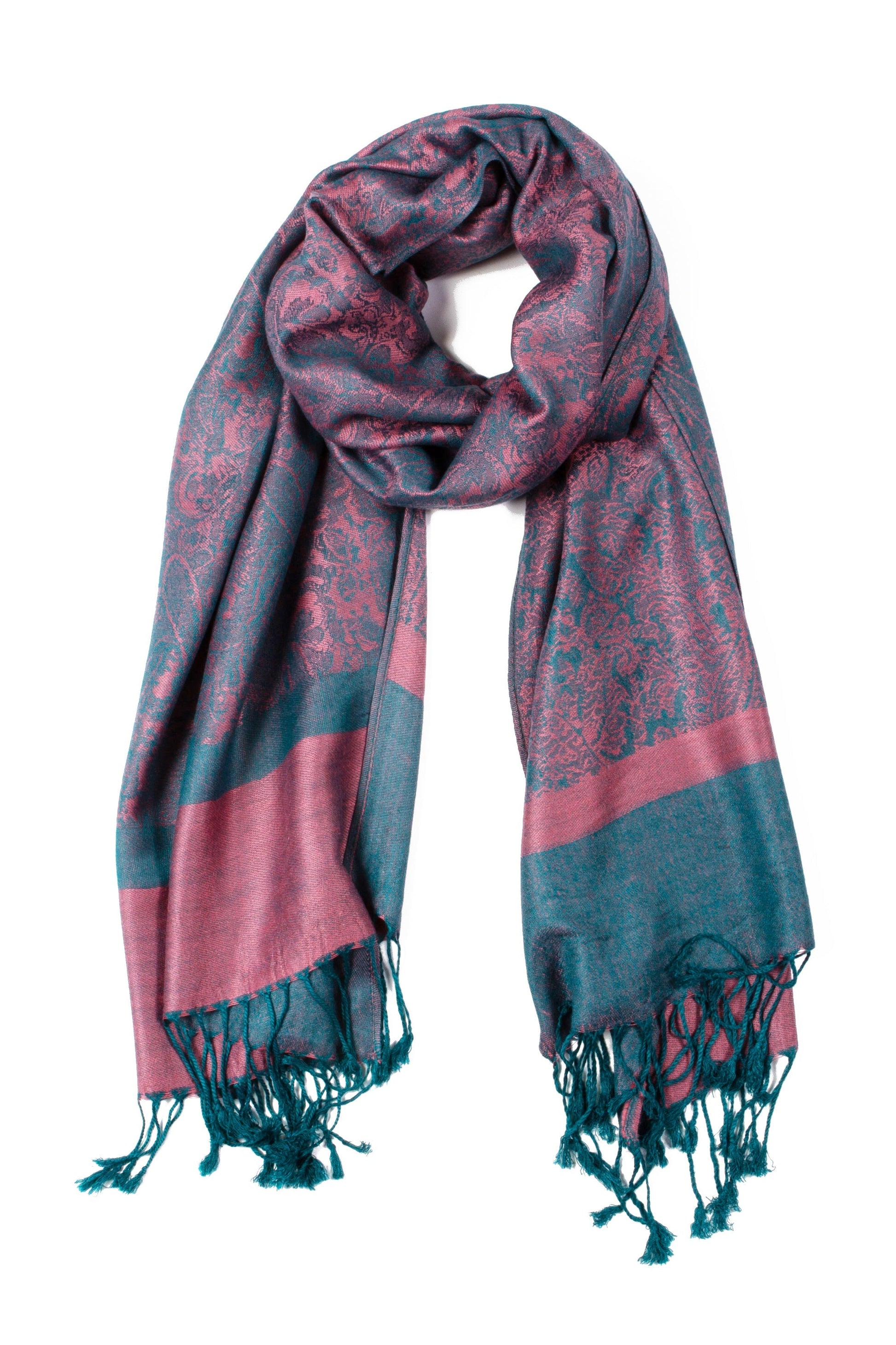 Sakkas 70" x 28" Paisley Self-Design Pashmina Shawl / Wrap / Stole - Premium scarf from Sakkas Store - Just $15.98! Shop now at Concordia Style Boutique