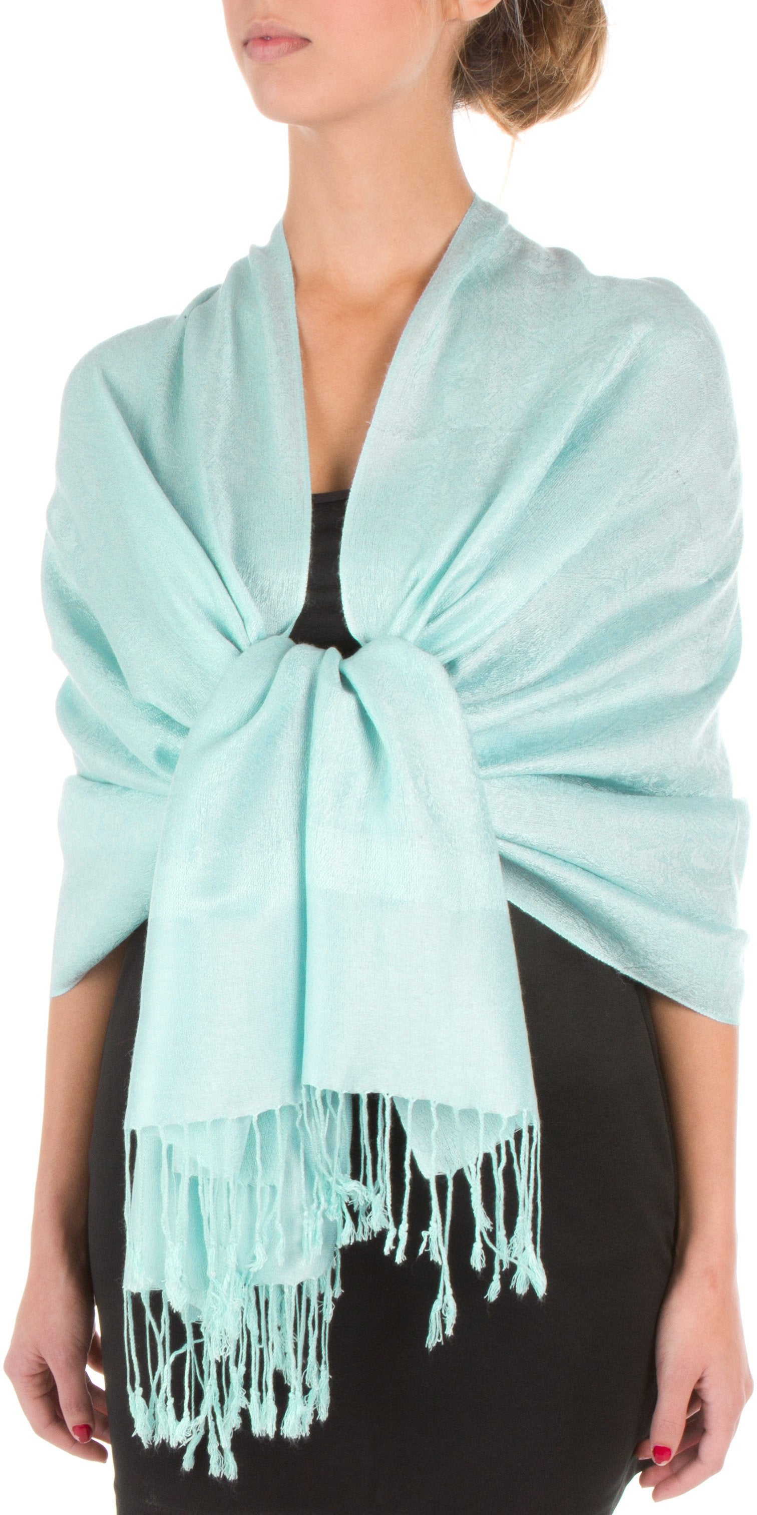Sakkas 70" x 28" Paisley Self-Design Pashmina Shawl / Wrap / Stole - Premium scarf from Sakkas Store - Just $15.98! Shop now at Concordia Style Boutique