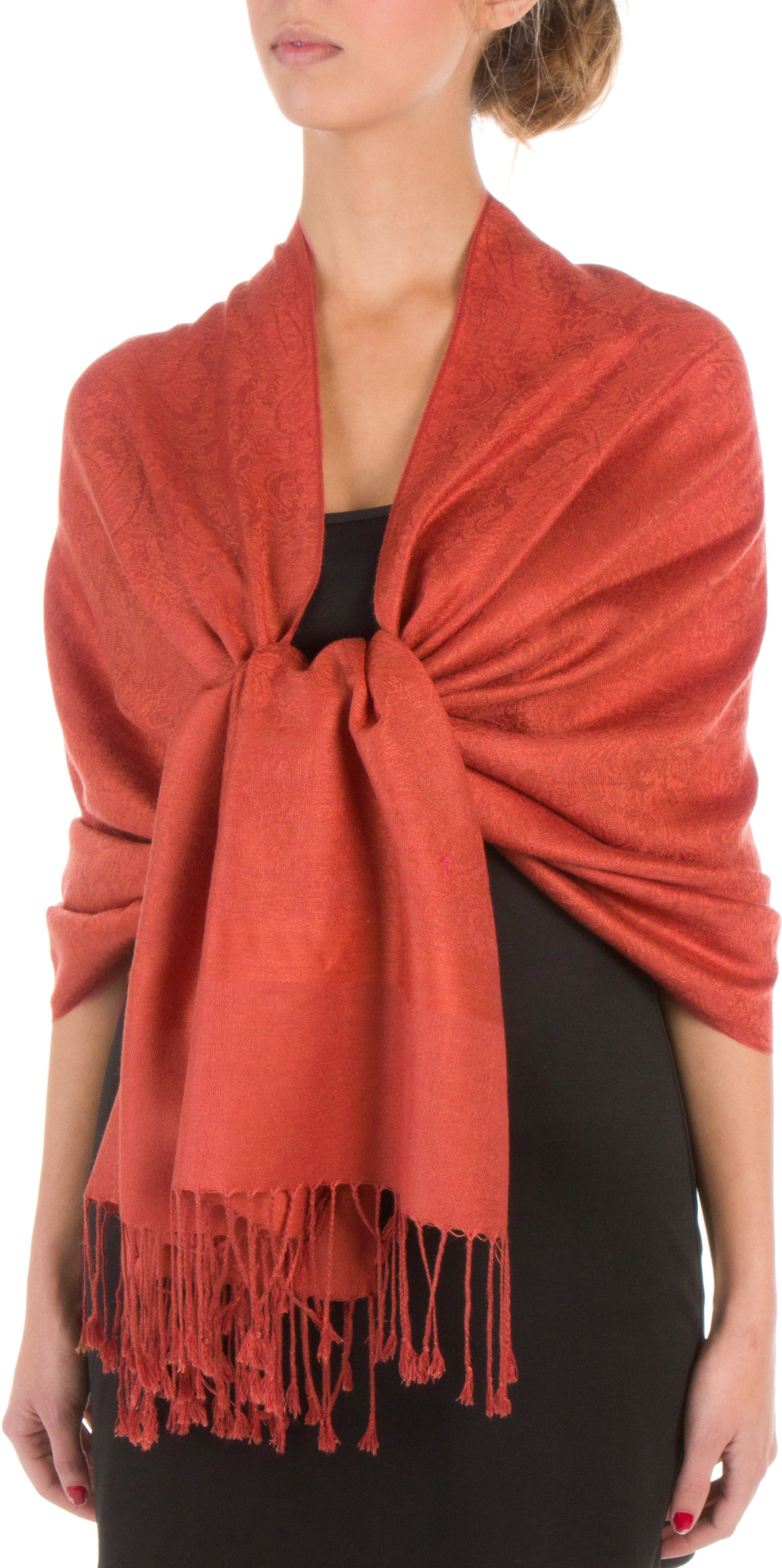 Sakkas 70" x 28" Paisley Self-Design Pashmina Shawl / Wrap / Stole - Premium scarf from Sakkas Store - Just $15.98! Shop now at Concordia Style Boutique
