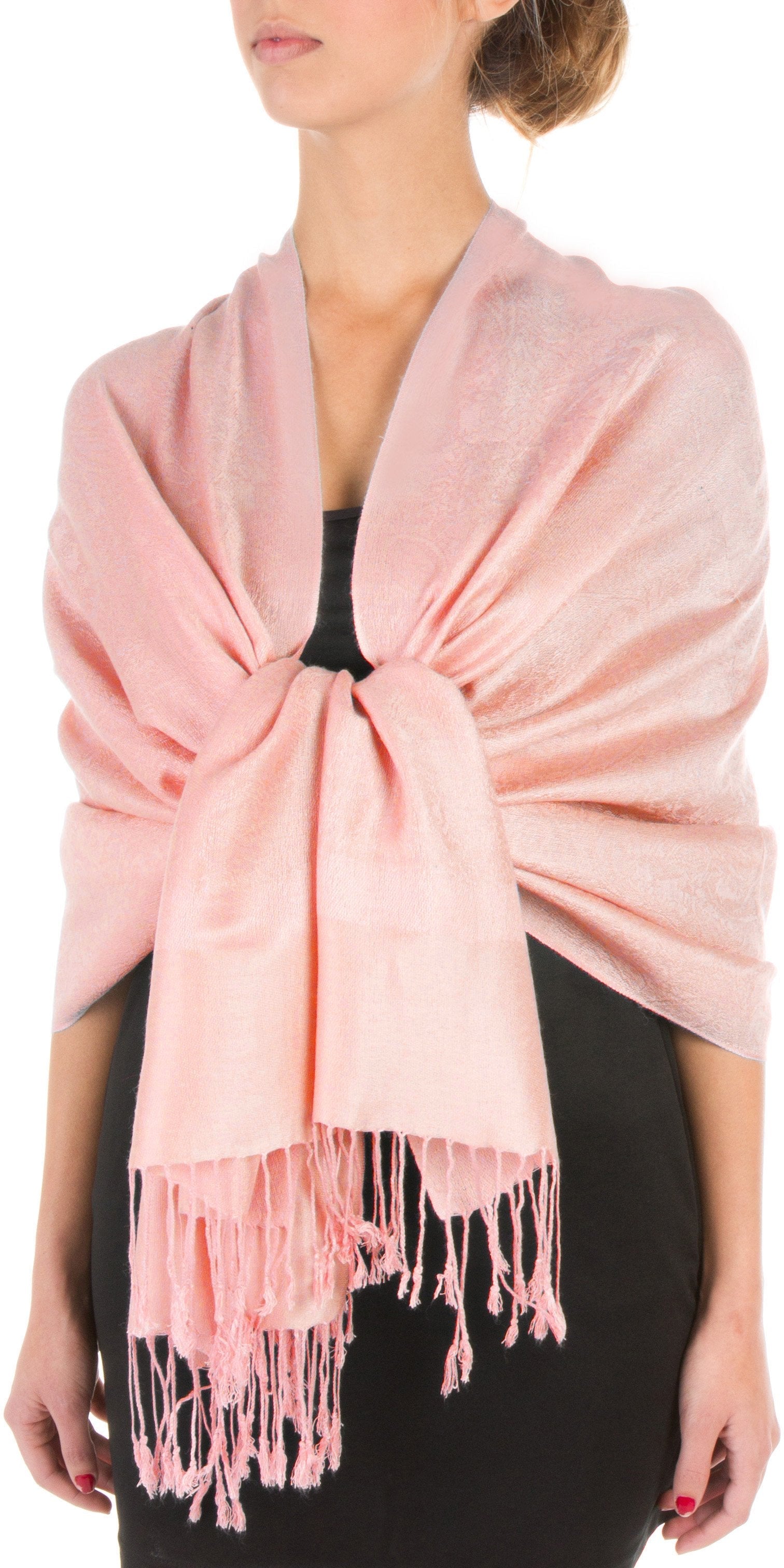 Sakkas 70" x 28" Paisley Self-Design Pashmina Shawl / Wrap / Stole - Premium scarf from Sakkas Store - Just $15.98! Shop now at Concordia Style Boutique