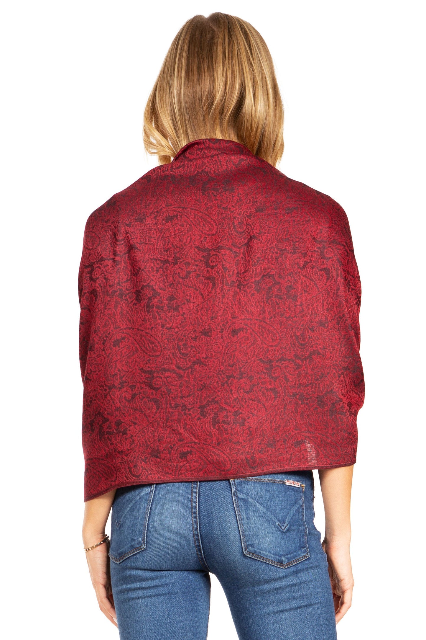 Sakkas 70" x 28" Paisley Self-Design Pashmina Shawl / Wrap / Stole - Premium scarf from Sakkas Store - Just $15.98! Shop now at Concordia Style Boutique