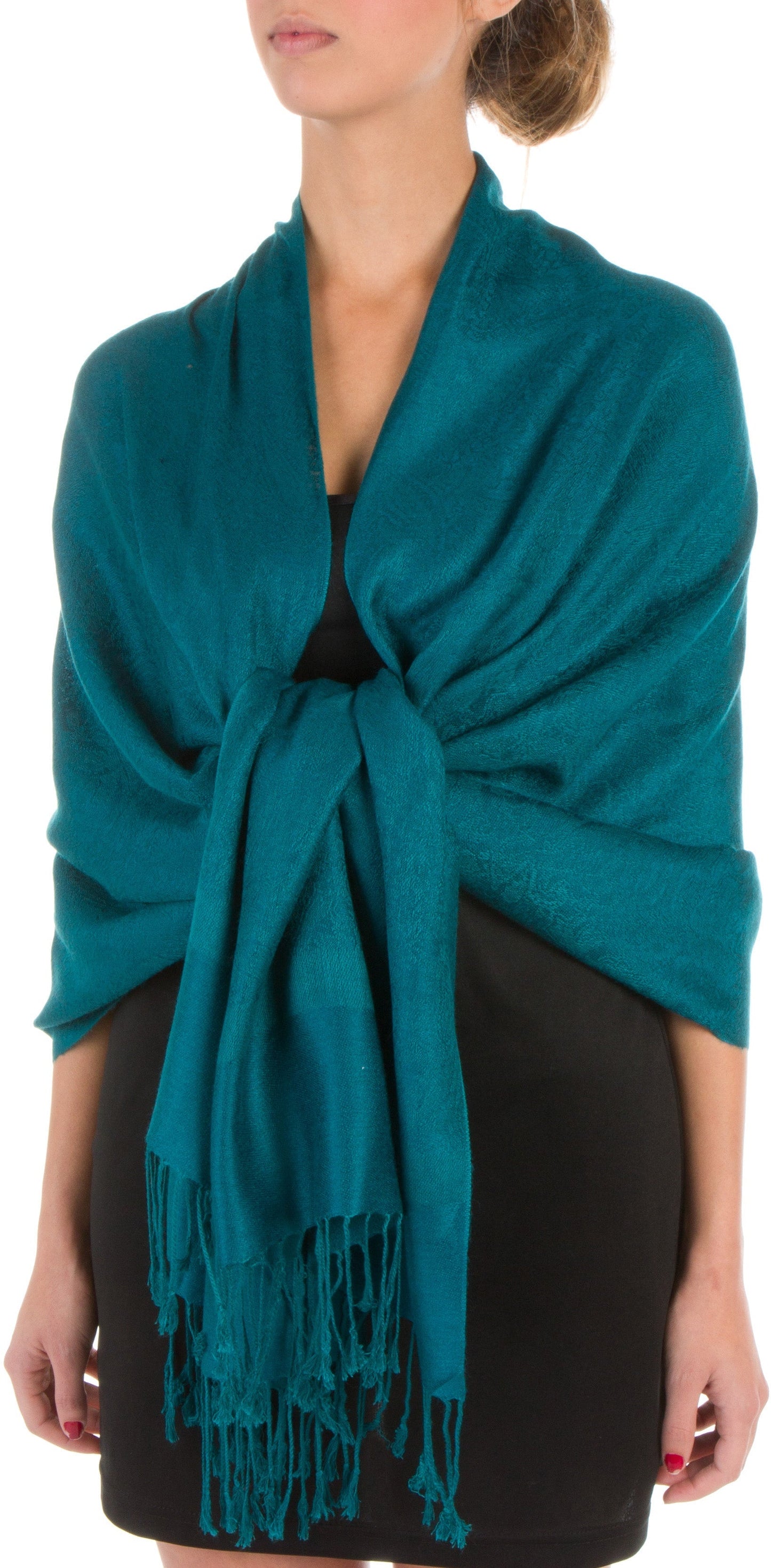 Sakkas 70" x 28" Paisley Self-Design Pashmina Shawl / Wrap / Stole - Premium scarf from Sakkas Store - Just $15.98! Shop now at Concordia Style Boutique