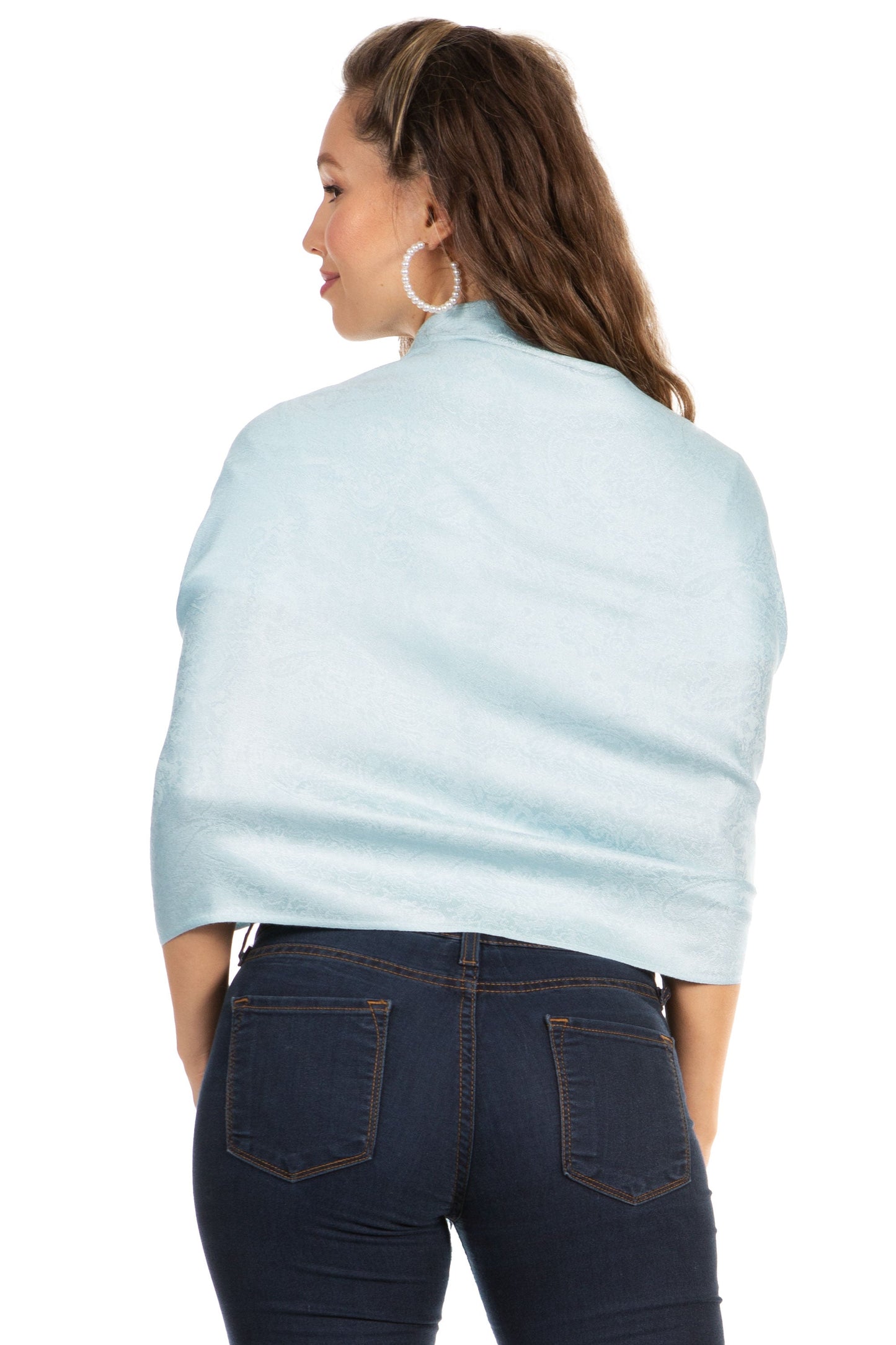 Sakkas 70" x 28" Paisley Self-Design Pashmina Shawl / Wrap / Stole - Premium scarf from Sakkas Store - Just $15.98! Shop now at Concordia Style Boutique