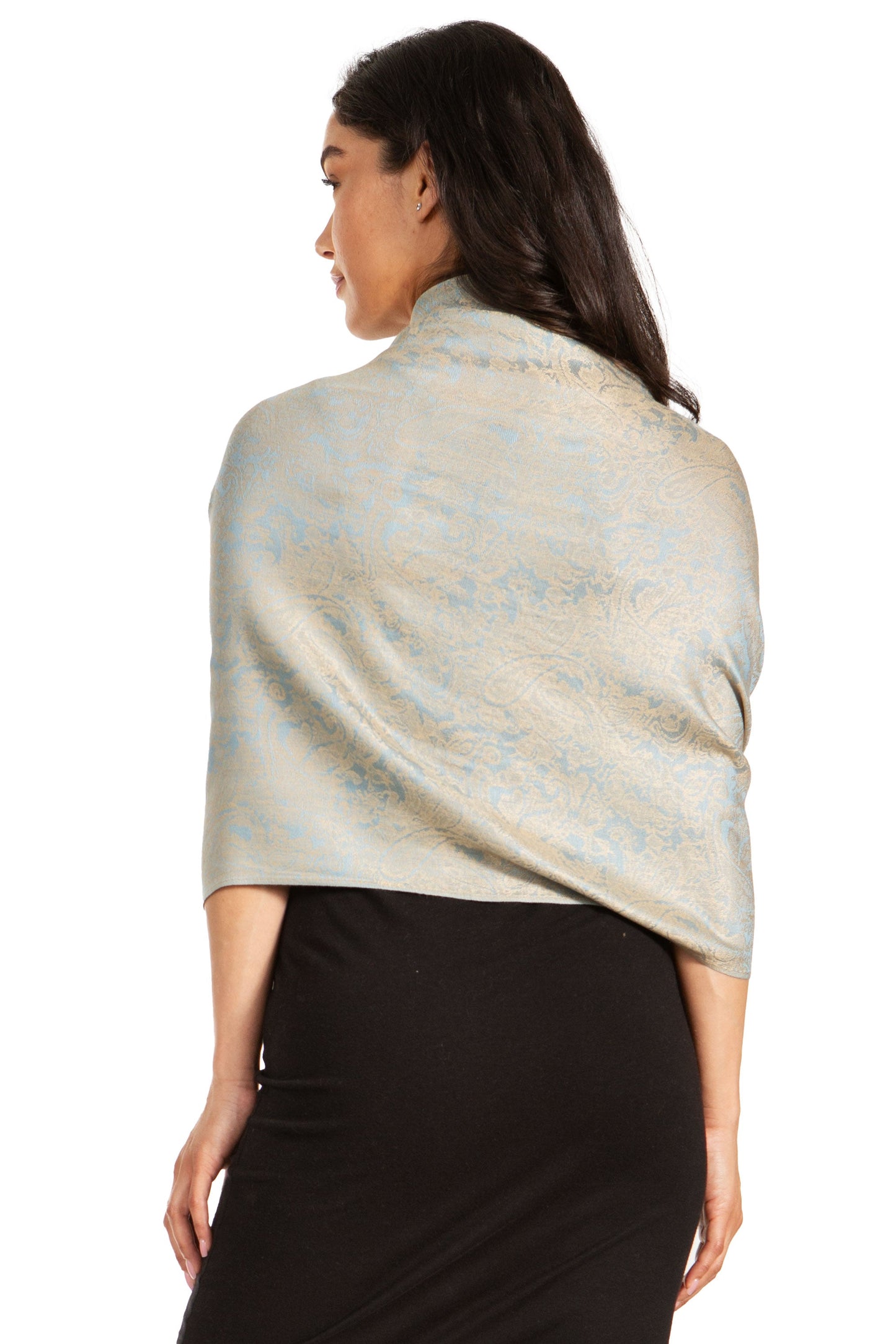 Sakkas 70" x 28" Paisley Self-Design Pashmina Shawl / Wrap / Stole - Premium scarf from Sakkas Store - Just $15.98! Shop now at Concordia Style Boutique
