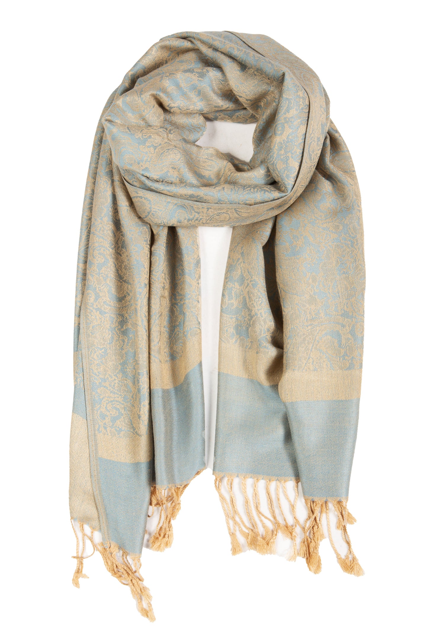 Sakkas 70" x 28" Paisley Self-Design Pashmina Shawl / Wrap / Stole - Premium scarf from Sakkas Store - Just $15.98! Shop now at Concordia Style Boutique