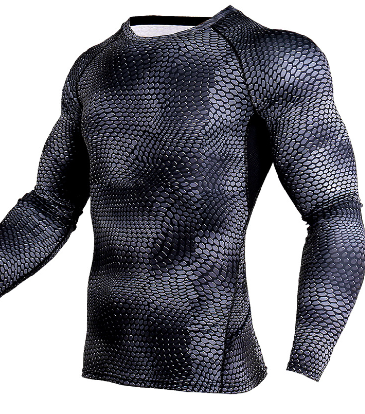 Compression Shirt Men Gym Running Shirt Quick Dry Breathable Fitness Sport Shirt Sportswear Training Sport Tight Rashguard Male - Premium Castor Oil from Concordia Style Boutique - Just $12.94! Shop now at Concordia Style Boutique