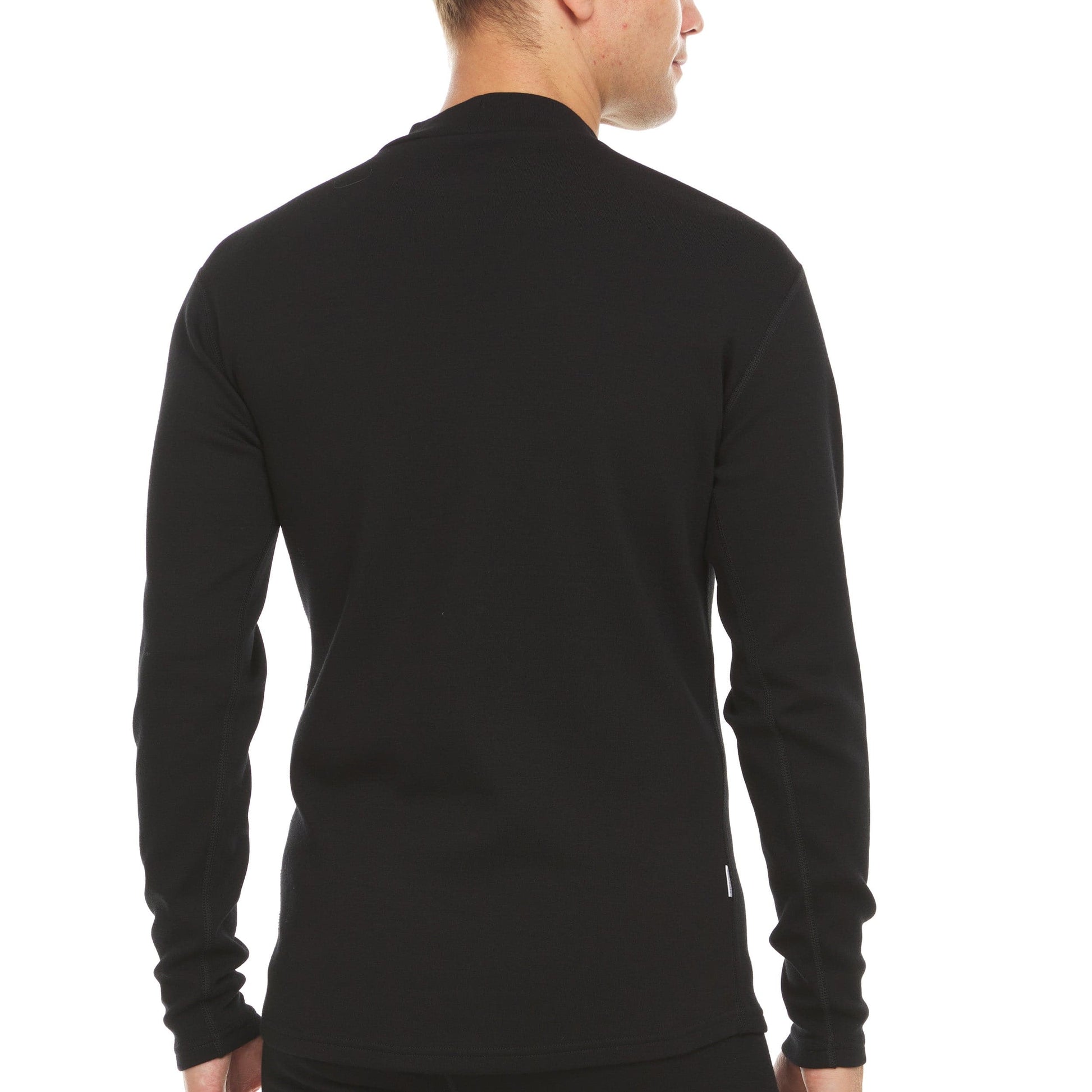 Heavyweight - Men's Mock Neck 100% Merino Wool - Concordia Style Boutique