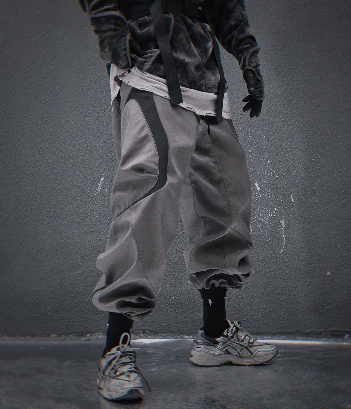 HiP44 Grey Alien Tech Joggers