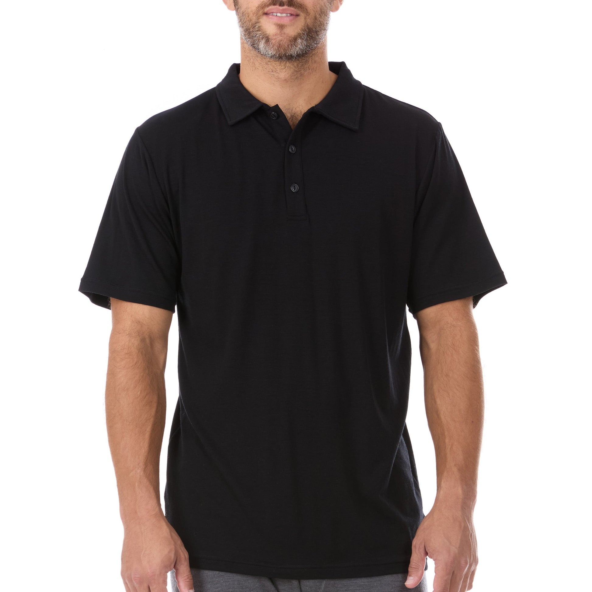 Microweight - Men's Wool Polo Woolverino - Concordia Style Boutique