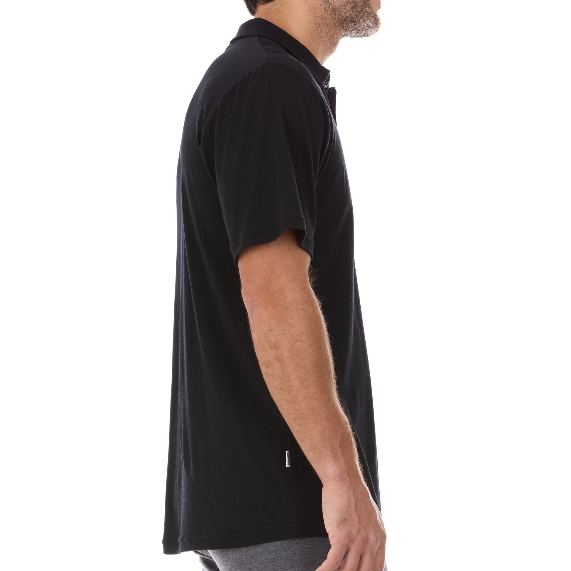 Microweight - Men's Wool Polo Woolverino - Concordia Style Boutique