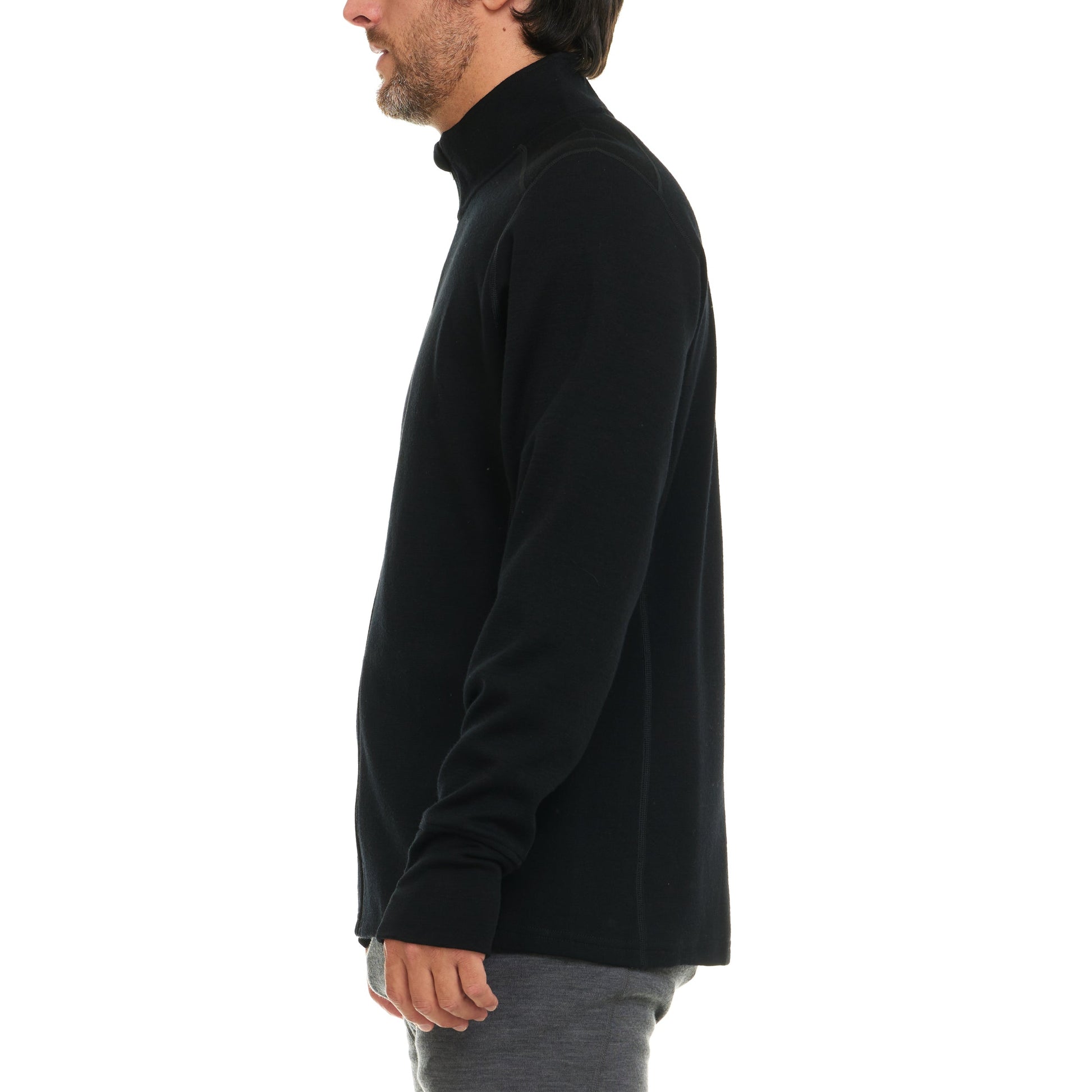 Heavyweight - Men's Wool Full Zip Wilderness - Concordia Style Boutique