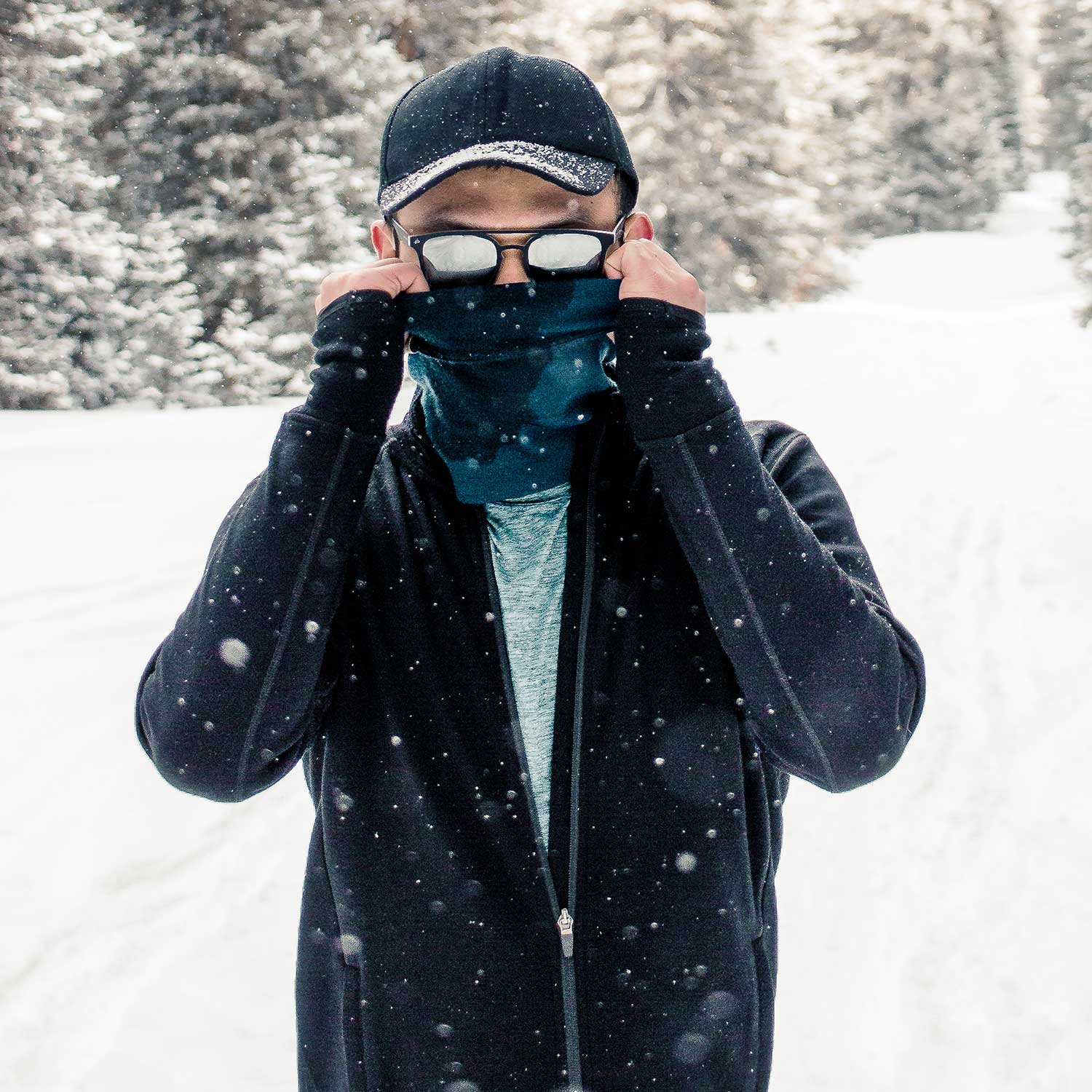 Heavyweight - Men's Wool Full Zip Wilderness - Concordia Style Boutique