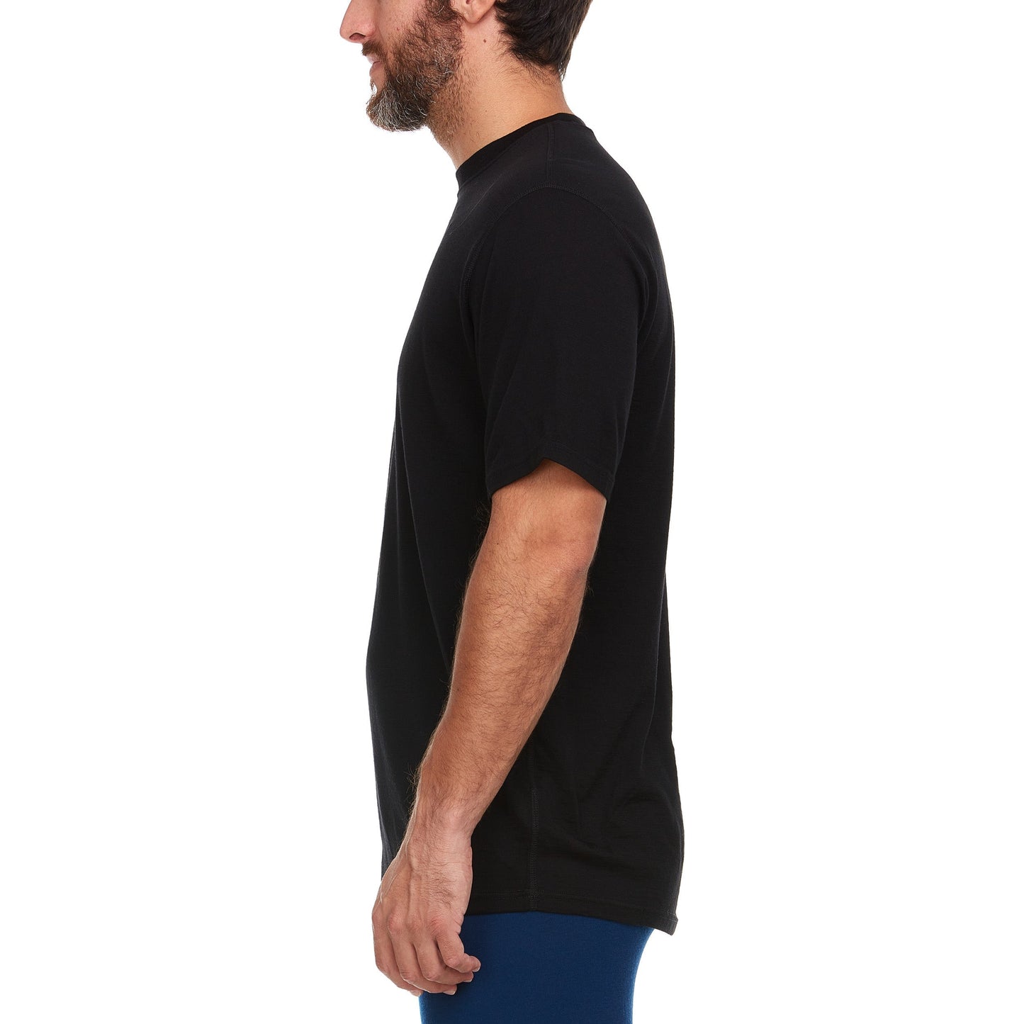 Lightweight - Algonquin Men's Wool T-Shirt Crew 100% Merino Wool - Concordia Style Boutique