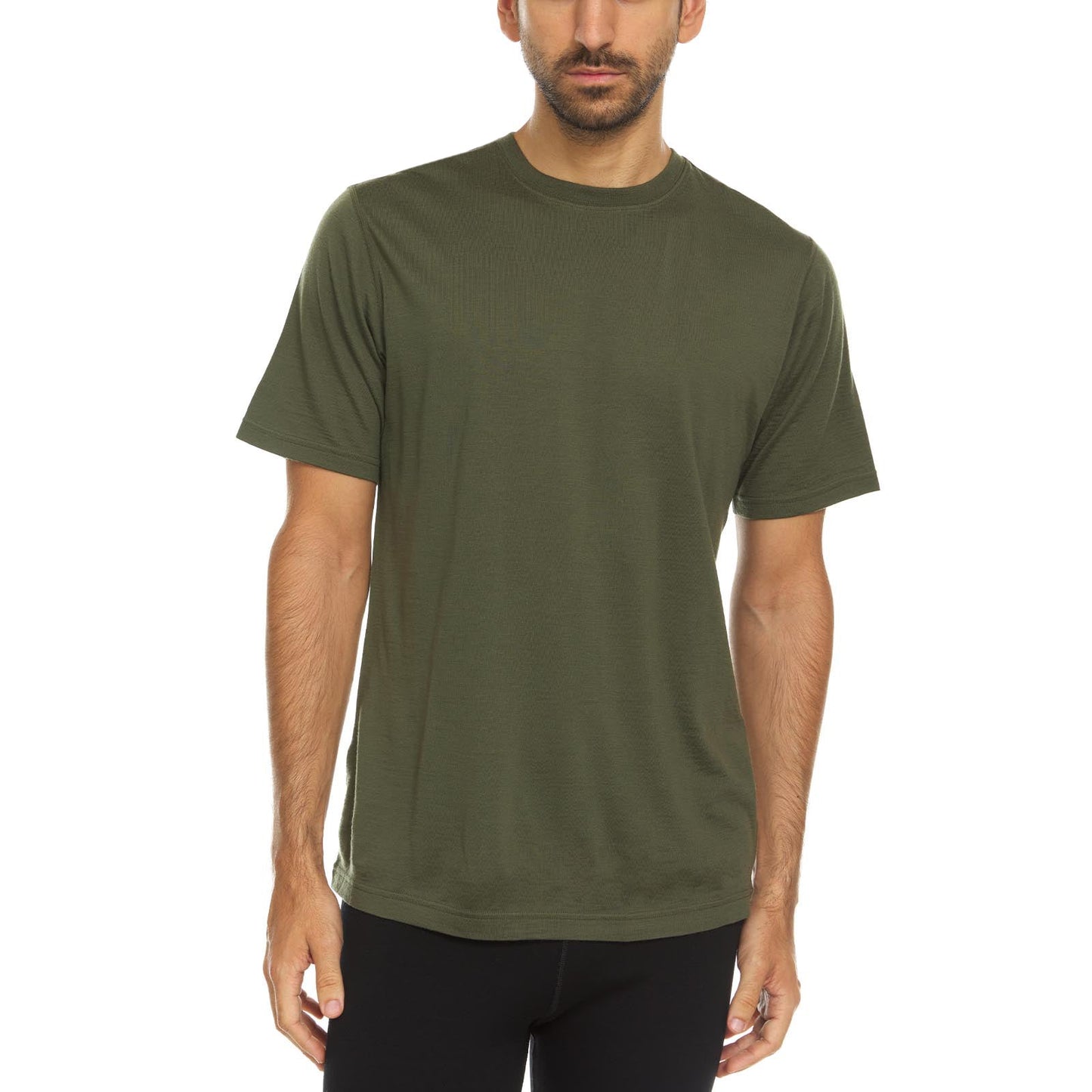 Lightweight - Algonquin Men's Wool T-Shirt Crew 100% Merino Wool - Concordia Style Boutique