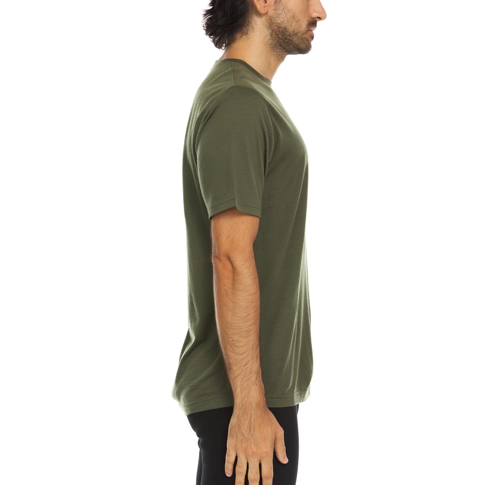 Lightweight - Algonquin Men's Wool T-Shirt Crew 100% Merino Wool - Concordia Style Boutique