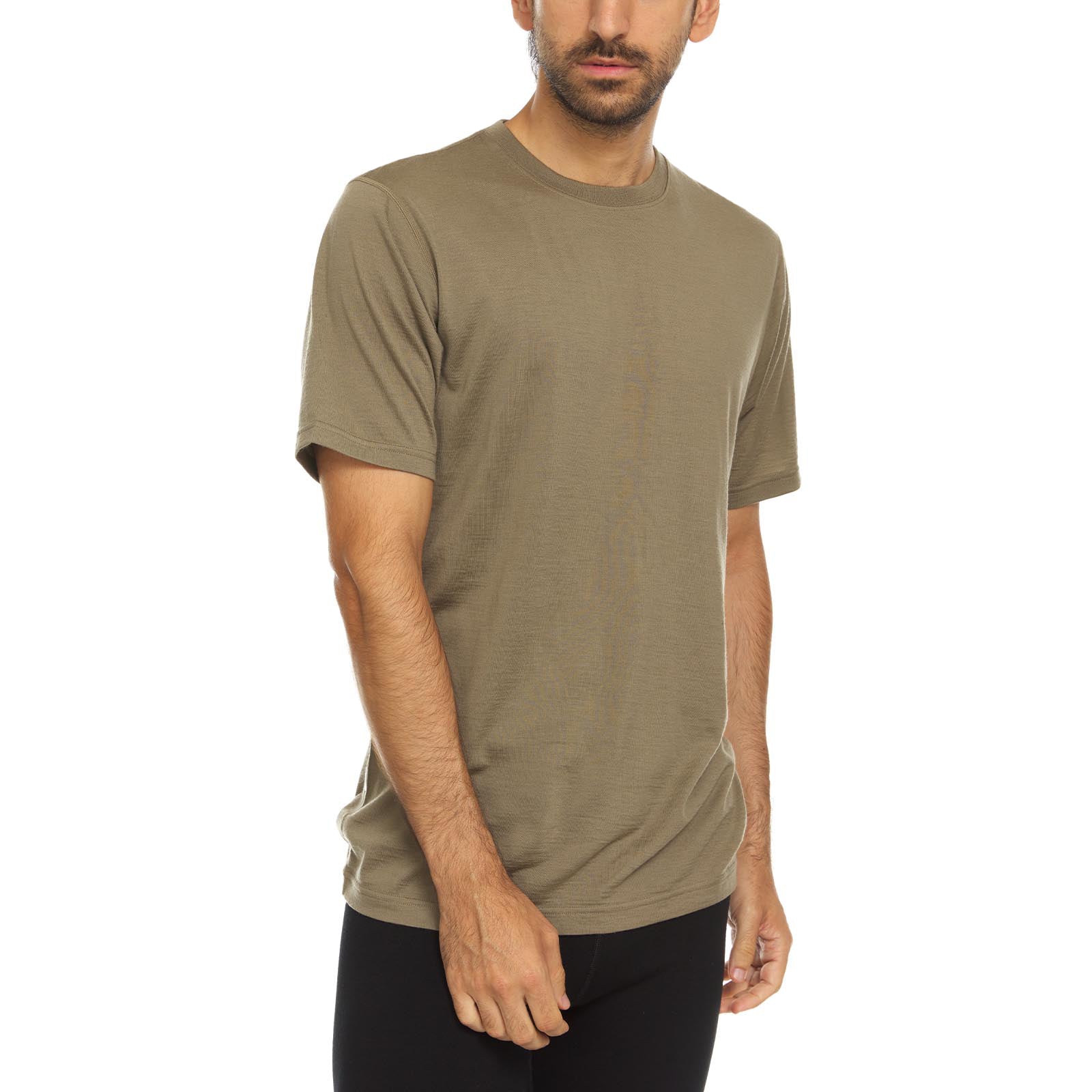 Lightweight - Algonquin Men's Wool T-Shirt Crew 100% Merino Wool - Concordia Style Boutique