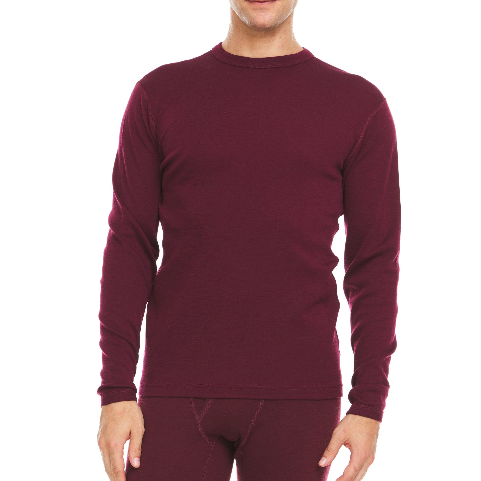 Midweight - Chocorua Men's Crew 100% Merino Wool - Concordia Style Boutique