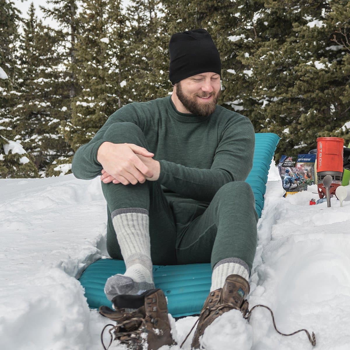 Midweight - Chocorua Men's Crew 100% Merino Wool - Concordia Style Boutique