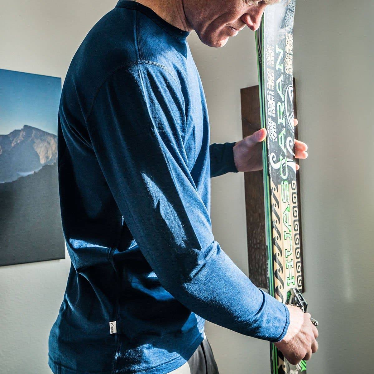 Midweight - Chocorua Men's Crew 100% Merino Wool - Concordia Style Boutique