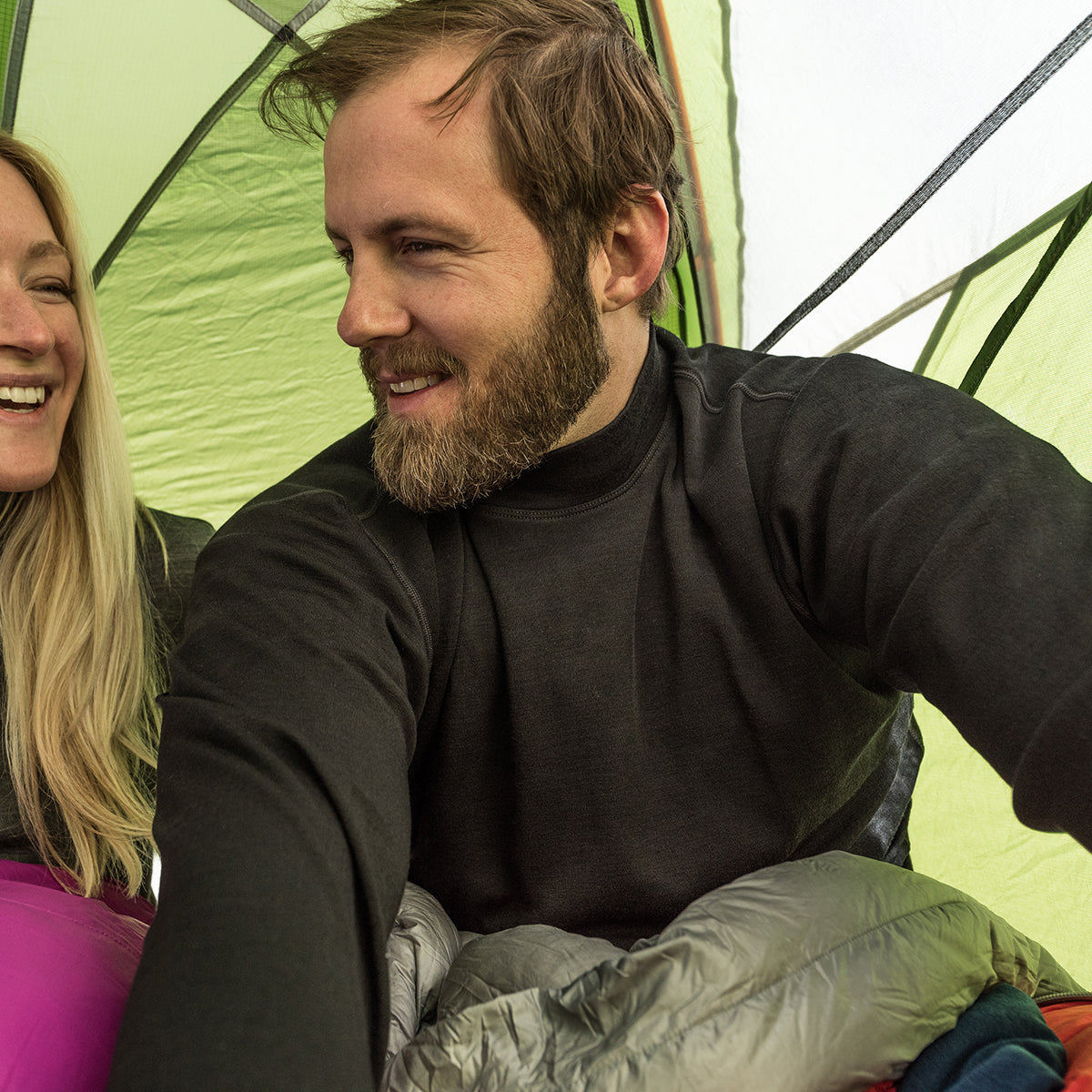 Midweight - Rogers Mock Neck 100% Merino Wool - Concordia Style Boutique