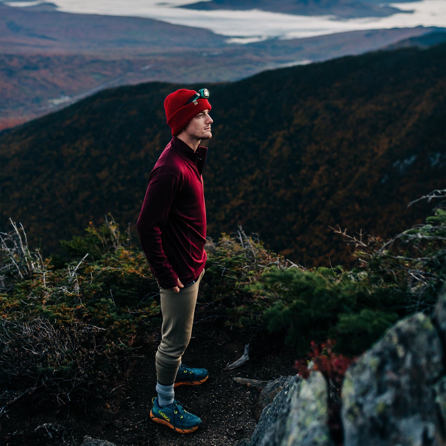 Midweight - Isolation Men's 1/4 Zip 100% Merino Wool - Concordia Style Boutique