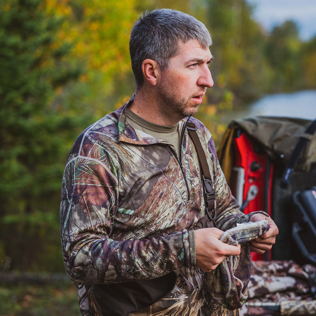 Midweight - Isolation Men's 1/4 Zip 100% Merino Wool - Concordia Style Boutique