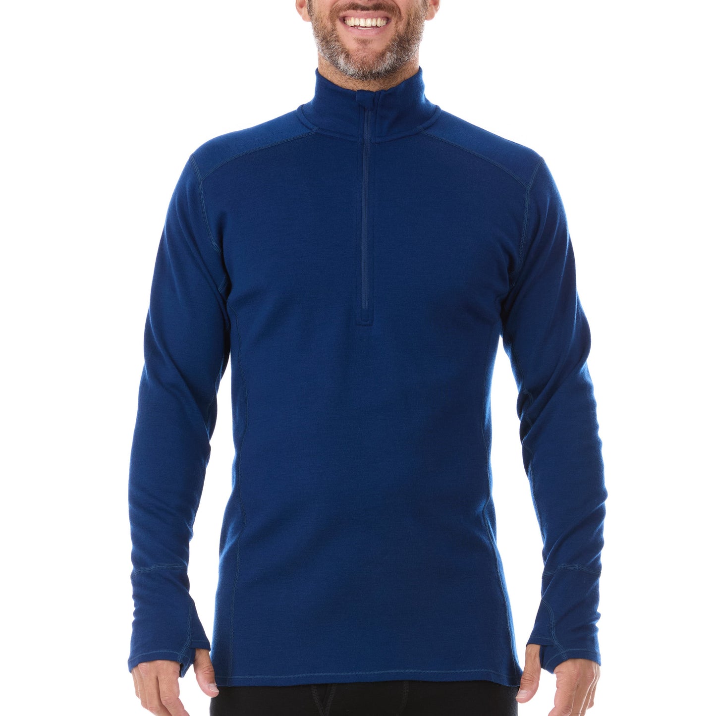 Midweight - Isolation Men's 1/4 Zip 100% Merino Wool - Concordia Style Boutique