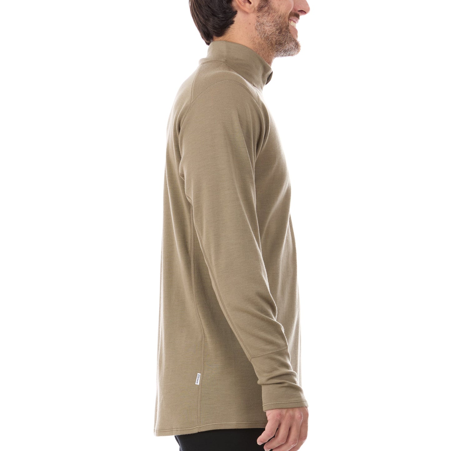 Midweight - Isolation Men's 1/4 Zip 100% Merino Wool - Concordia Style Boutique