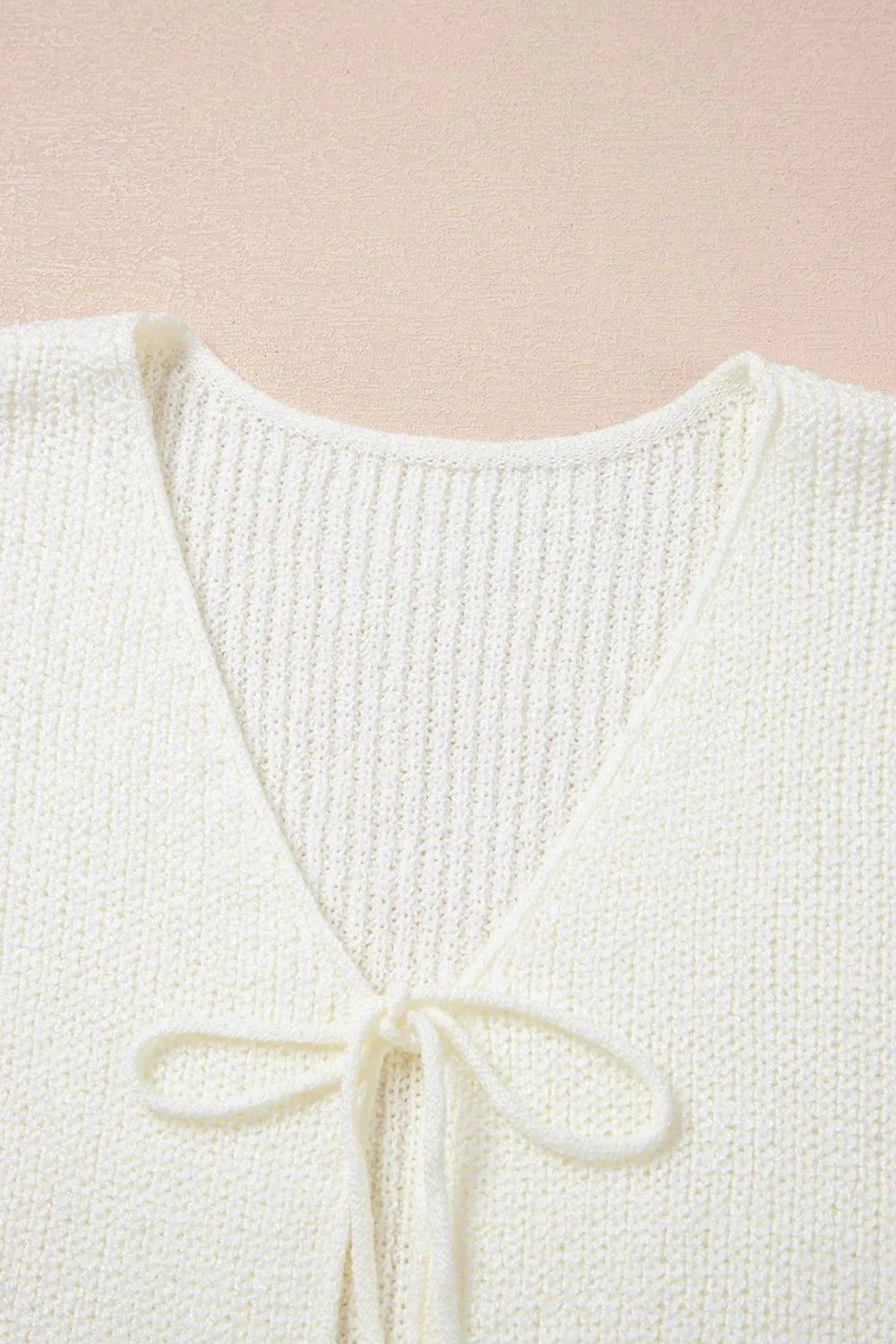 Double Tie V Neck Sweater Vest - Concordia Style Boutique