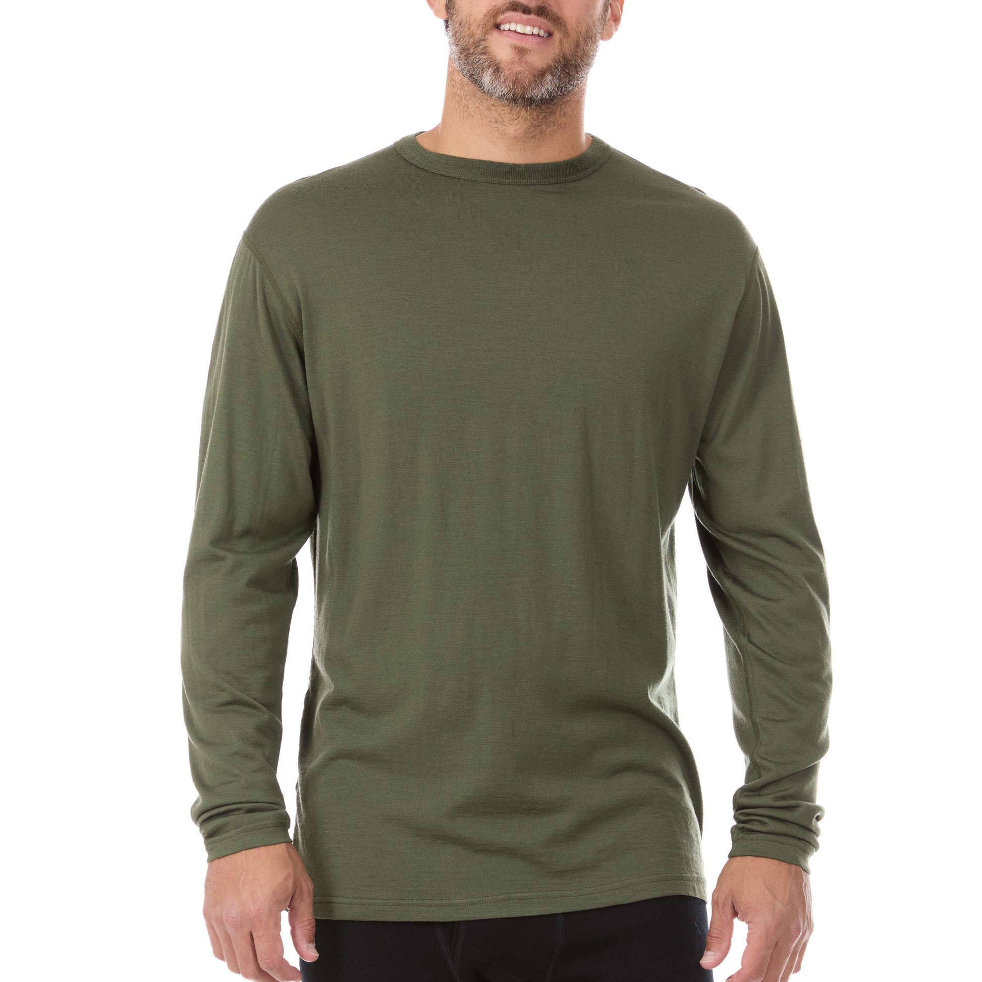 Lightweight - Ticonderoga Men's Crew 100% Merino Wool - Concordia Style Boutique