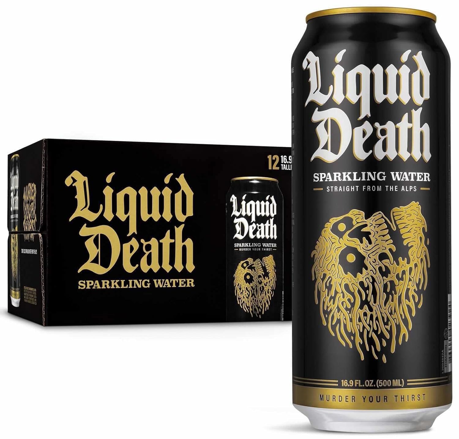 Liquid Death, Doctor Death, Soda-Flavored Sparkling Water, 12-Pack (12 oz Cans) - Premium Soda-Flavored Sparkling Water from Concordia Style Boutique - Just $19.48! Shop now at Concordia Style Boutique