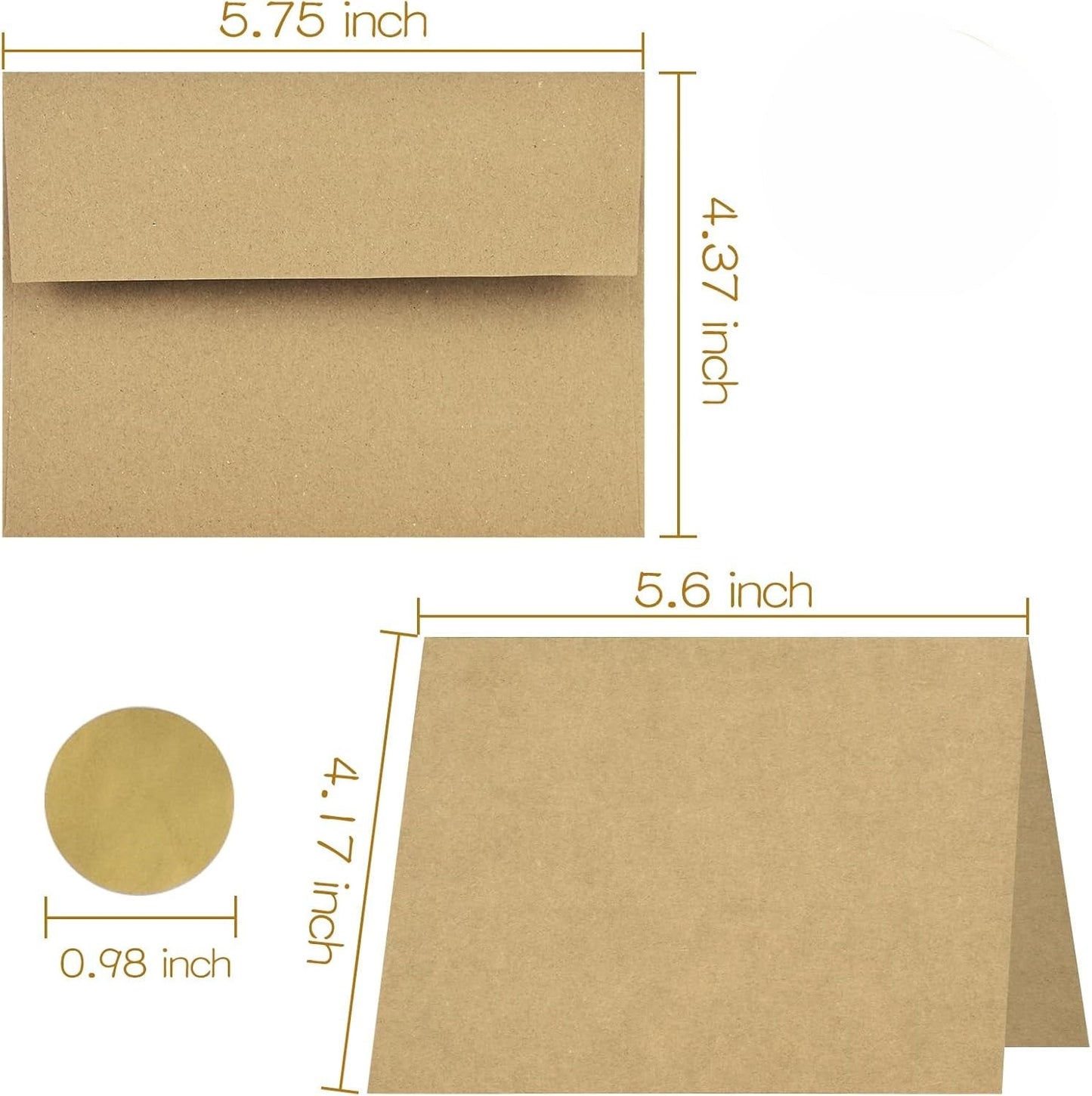 Set of 10 Spooky Gothic Windows/Arches Halloween Greeting Cards with Envelopes