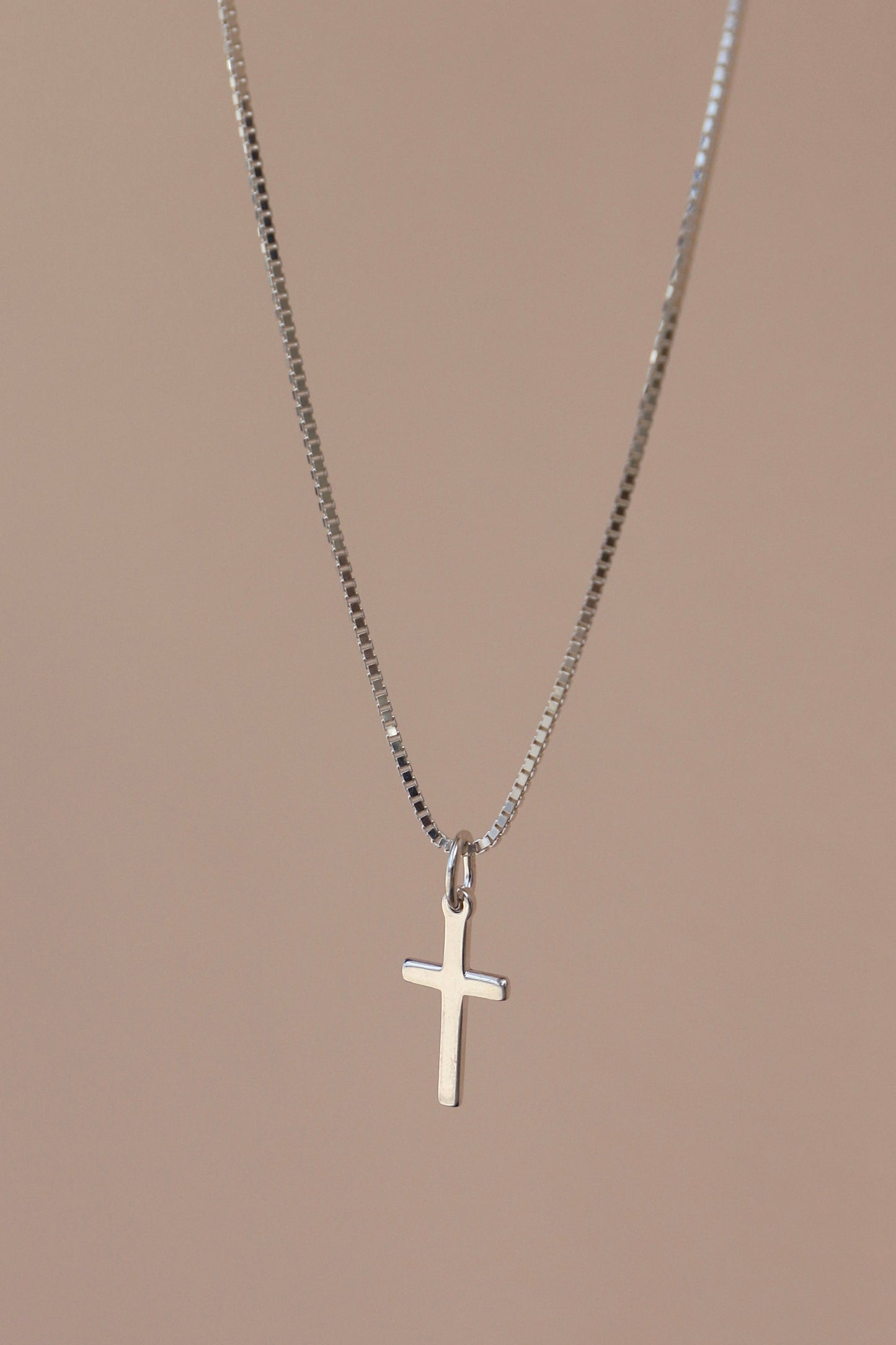 SILVER CROSS CHARM - Concordia Style Boutique