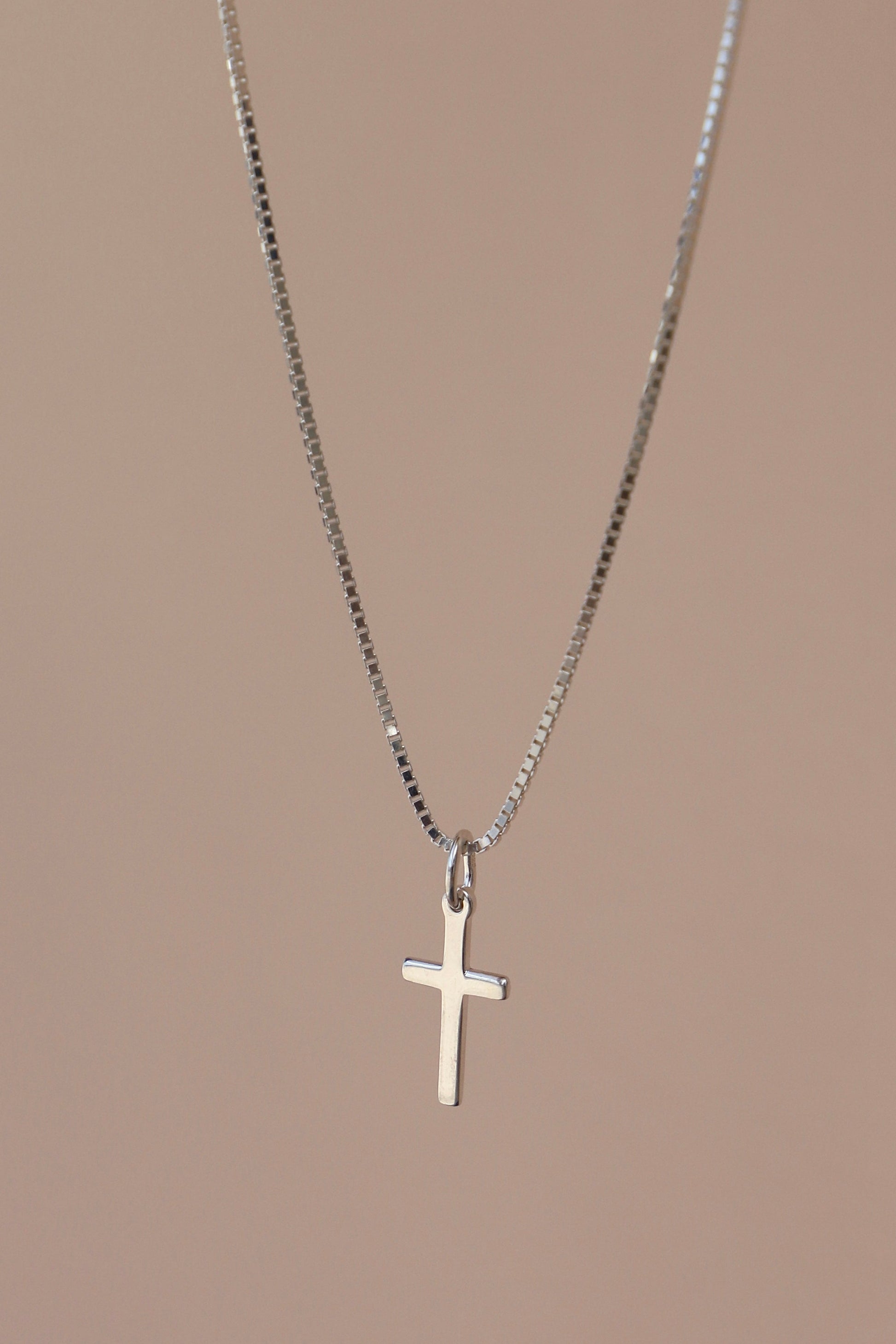 SILVER CROSS CHARM - Concordia Style Boutique
